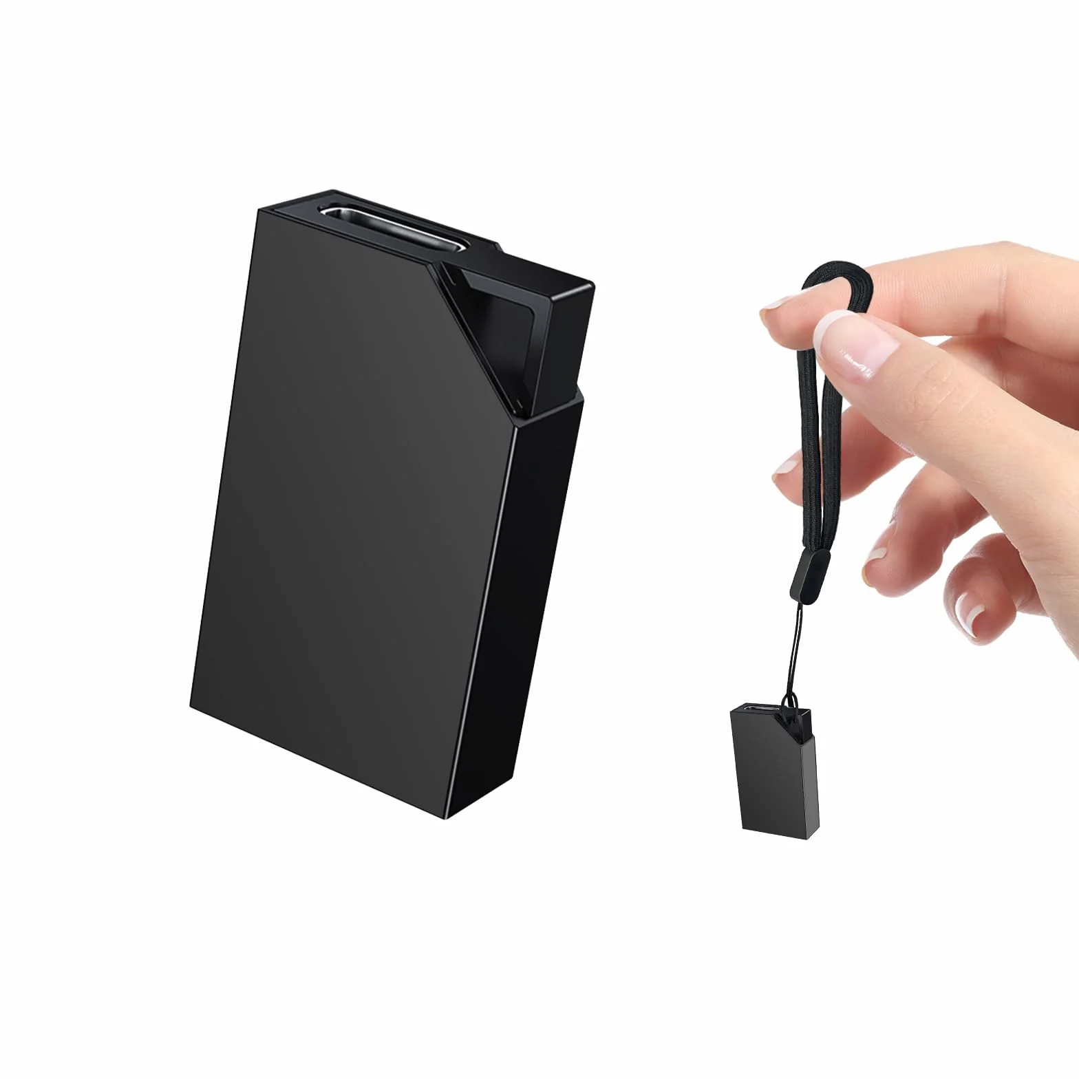 Grabadora de Voz Espia 64GB Recargable por USB Activación por Voz Mini Oculta