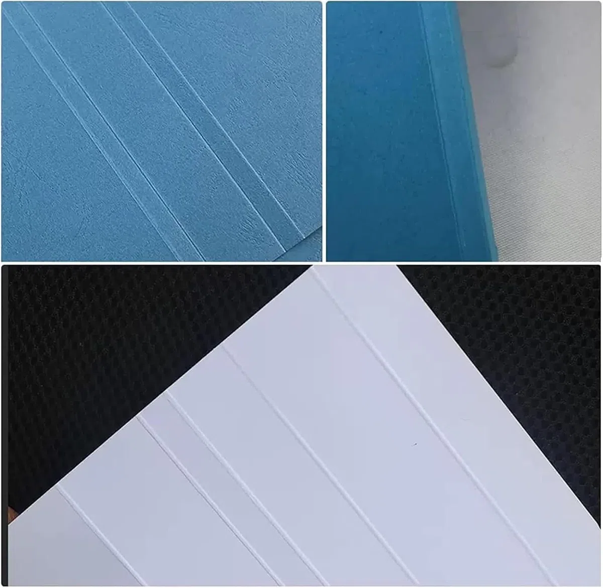 Máquina de plegado de papel, cortador perforador de 18 pulgadas con regla de escala, máquina plegable de papel multifunción para tarjetas, invitaciones, boletos, portadas de libros, fotos