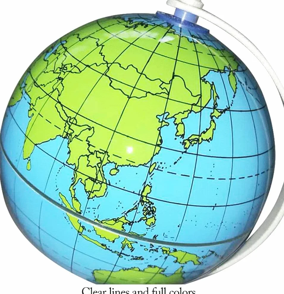 Globos Geográficos Globo terráqueo de Escritorio con Base de Metal, Globo Reutilizable para niños y Profesores, Globo geográfico pequeño, decoración del hogar para Escuela