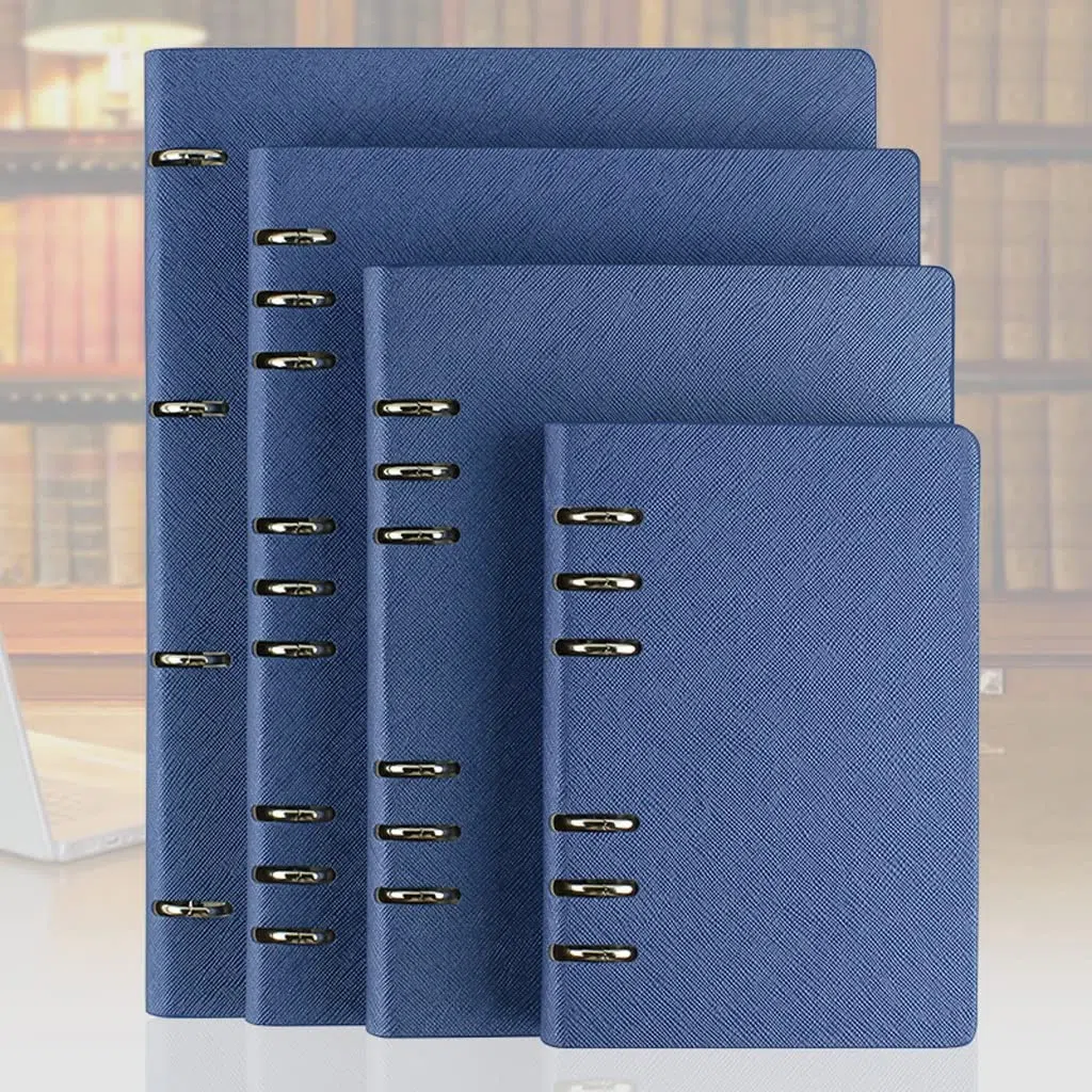 TAHALI Cuaderno de Piel sintética A4 A6 B5 A5 Cuaderno Espiral Planificador Tapa Dura Oficina Negocios Bloc de Notas Planificador Carpeta