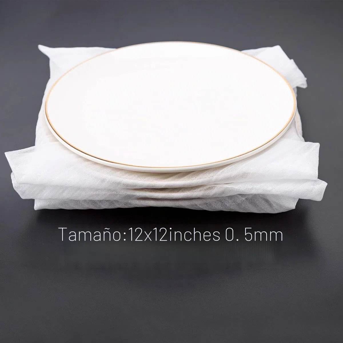 12 x 12 pulgadas (100 unidades) Hojas de espuma amortiguadora, suministros de mudanza, cojín de embalaje, material de embalaje de espuma para platos, vasos, jarrones, tazas, protección multiusos