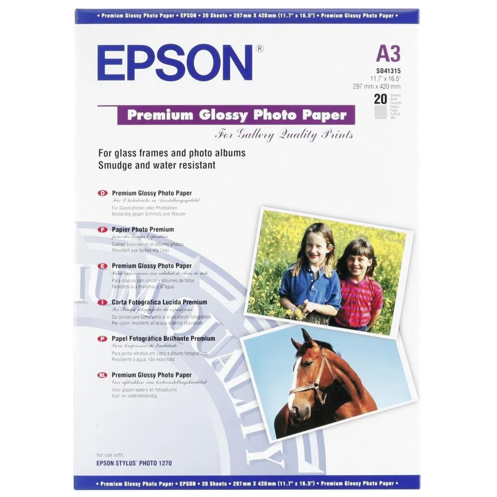 Epson Premium Glossy Photo Paper - Papel fotográfico