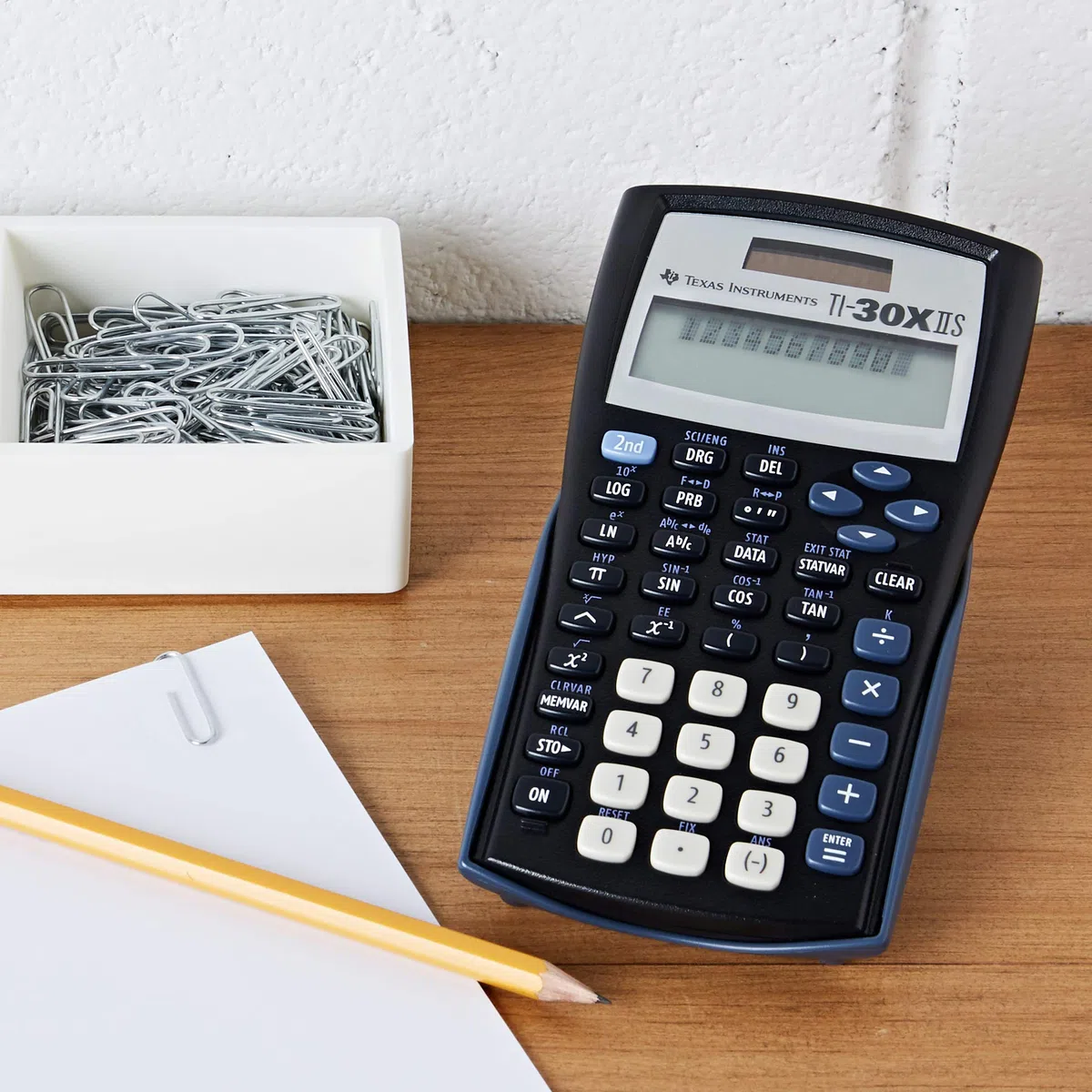 Texas Instruments TI-30X IIS - Calculadora científica, negro