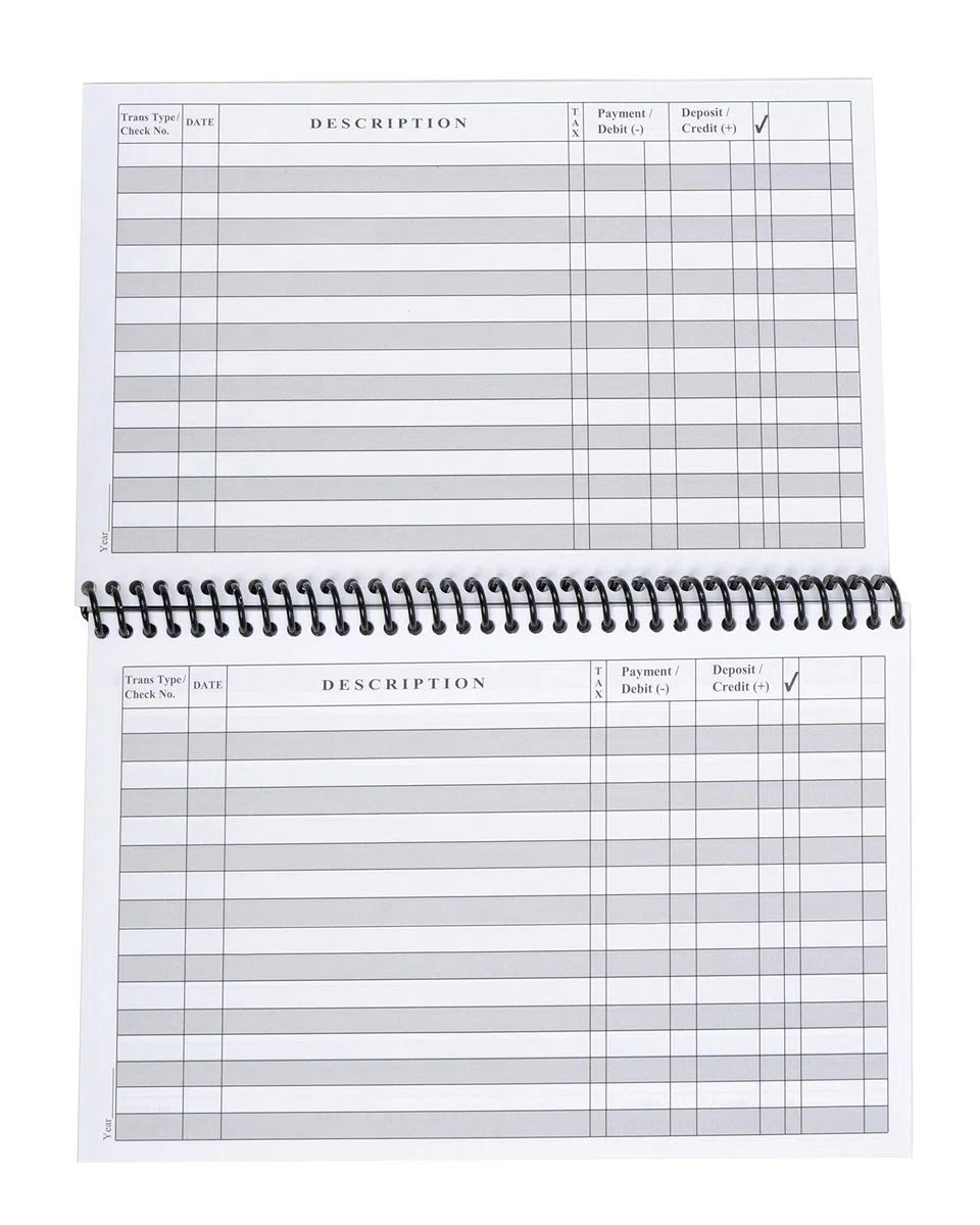 The Superior Check - Libreta para registro de transacciones bancarias