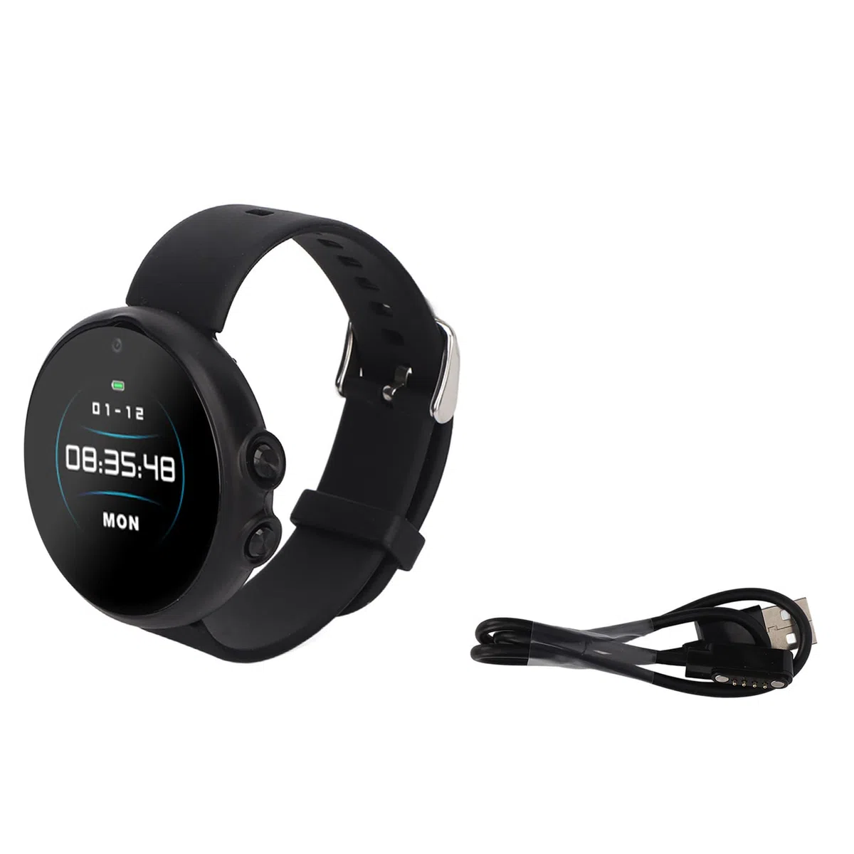 Reloj con Grabadora de Voz, Reducción de Ruido HD, Pulsera con Grabadora Activada por Voz, Cifrado de Archivos Inteligente AI para Reuniones en el Hogar (32g)