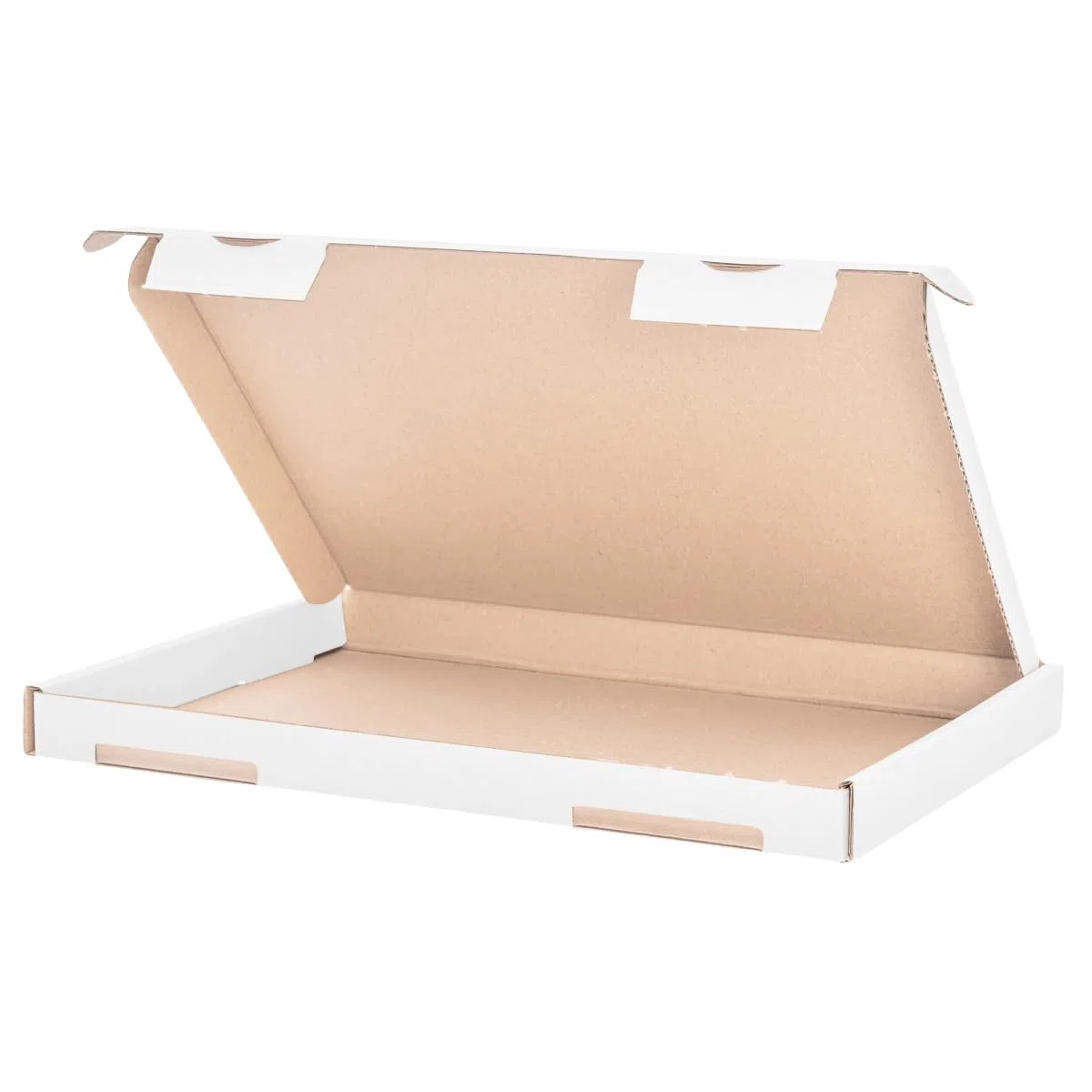 200 buzones grandes 230x160x20mm Blanco Envío Postal Caja plegable GB-1 | Caja plegable | Embalaje plegable | Buzones grandes