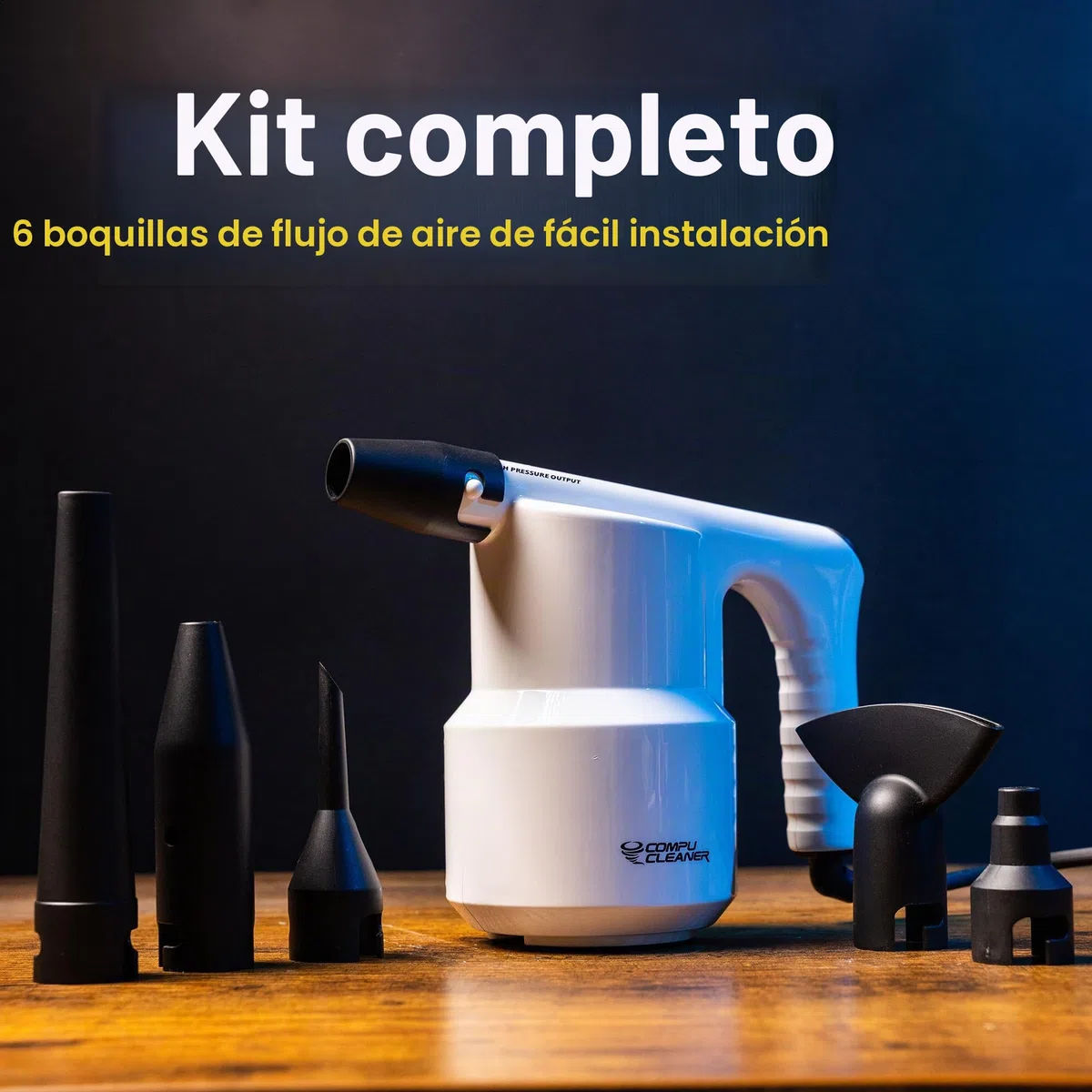 IT Dusters CompuCleaner - Soplador de aire eléctrico original para PC, laptop, consola, electrónica, limpieza del hogar, alternativa ambiental a las aspiradoras de computadora y limpiador de teclado