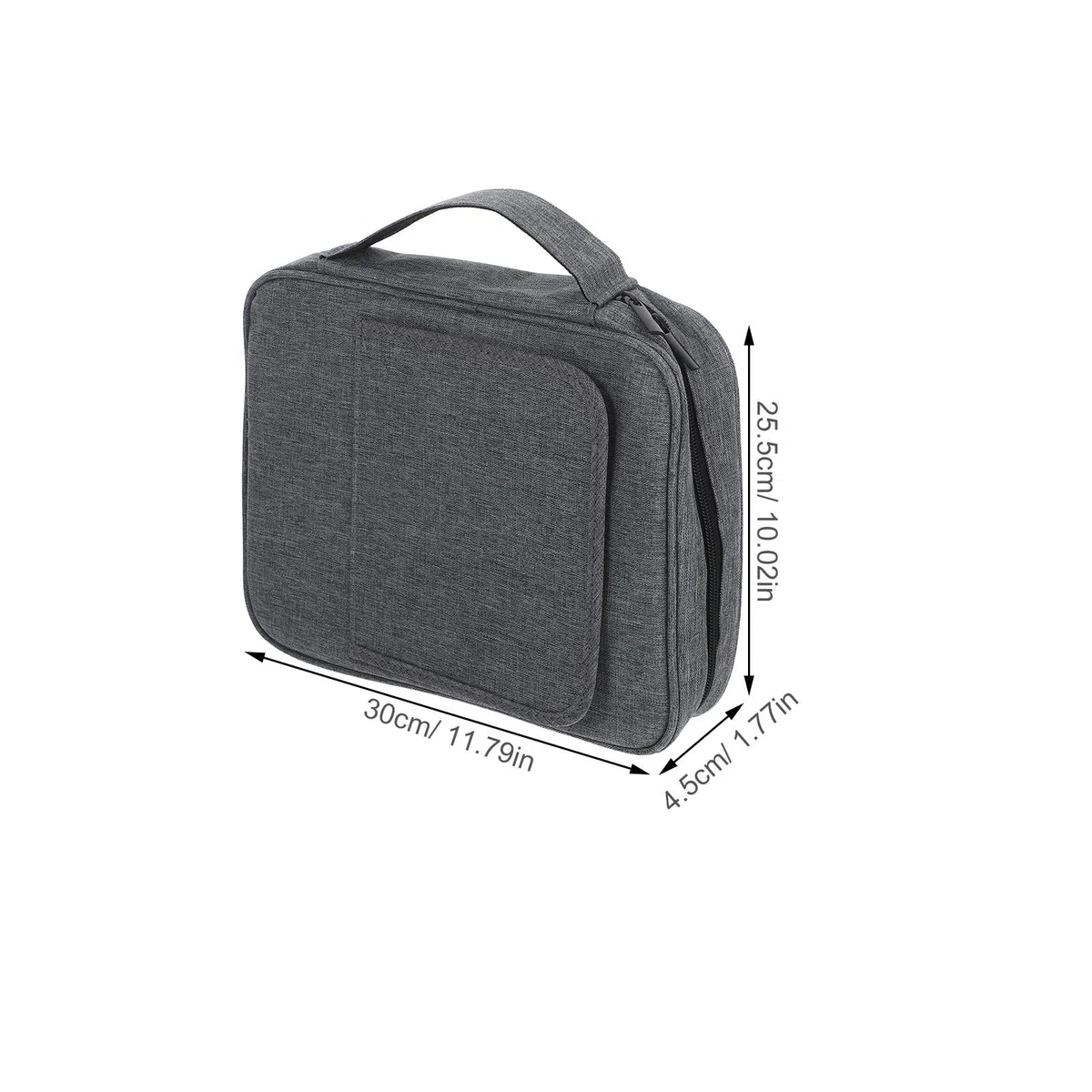 Bolsa Protectora para Biblias con Asa y Soporte, Funda de Poliéster Portátil para Estudio y Transporte Diario, Paquete de 2 Piezas