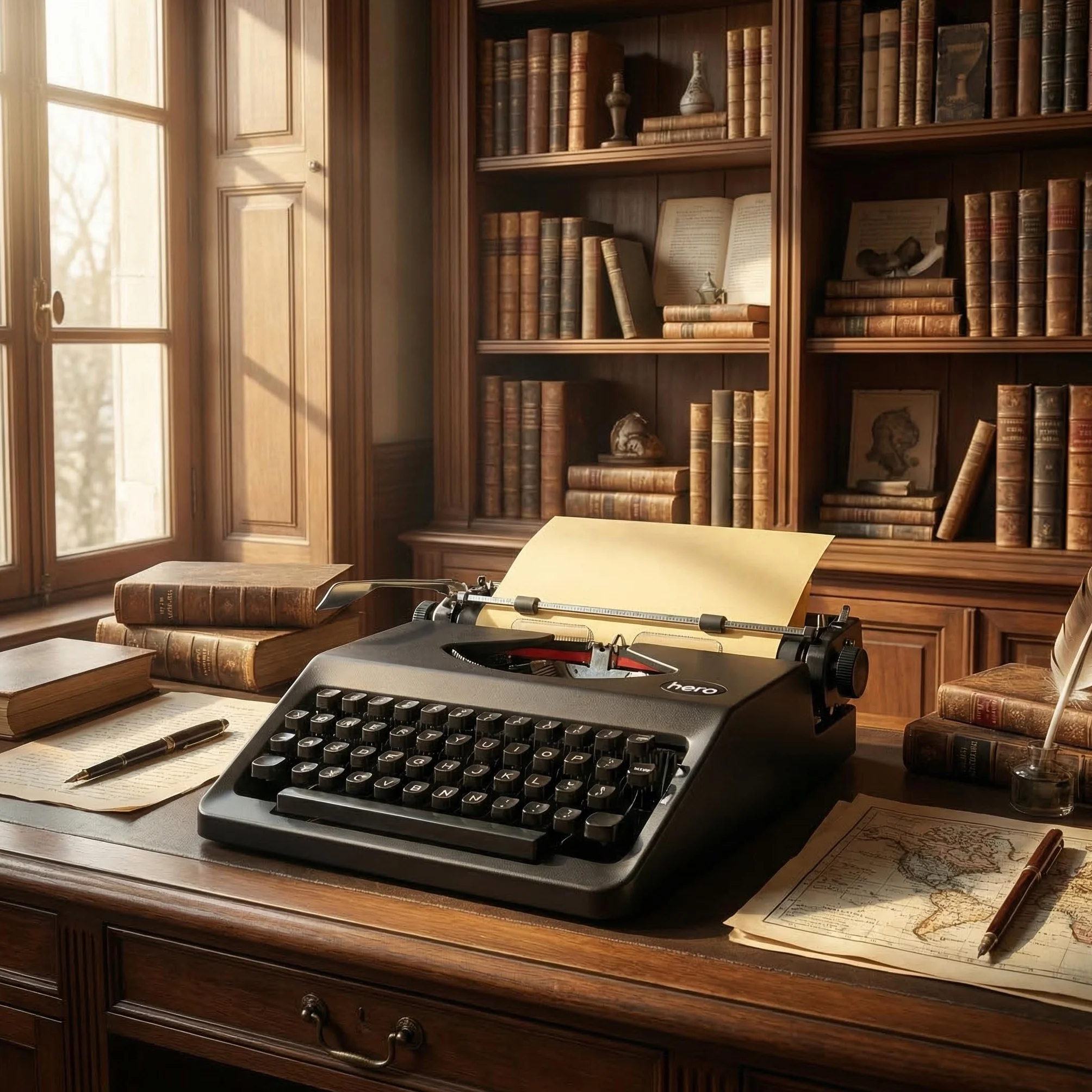 Máquina de escribir manual portátil tradicional, máquina de escribir antigua clásica retro para escritores, máquina de escribir nostálgica duradera, procesador de textos clásico, máquina de escribir