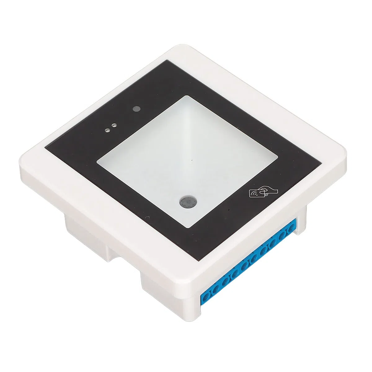 Escáner de Código de Barras Escaneo Rápido Control de Acceso QR Multiusos 1D 2D para Oficinas Comerciales, Material ABS (R35C Blanca)