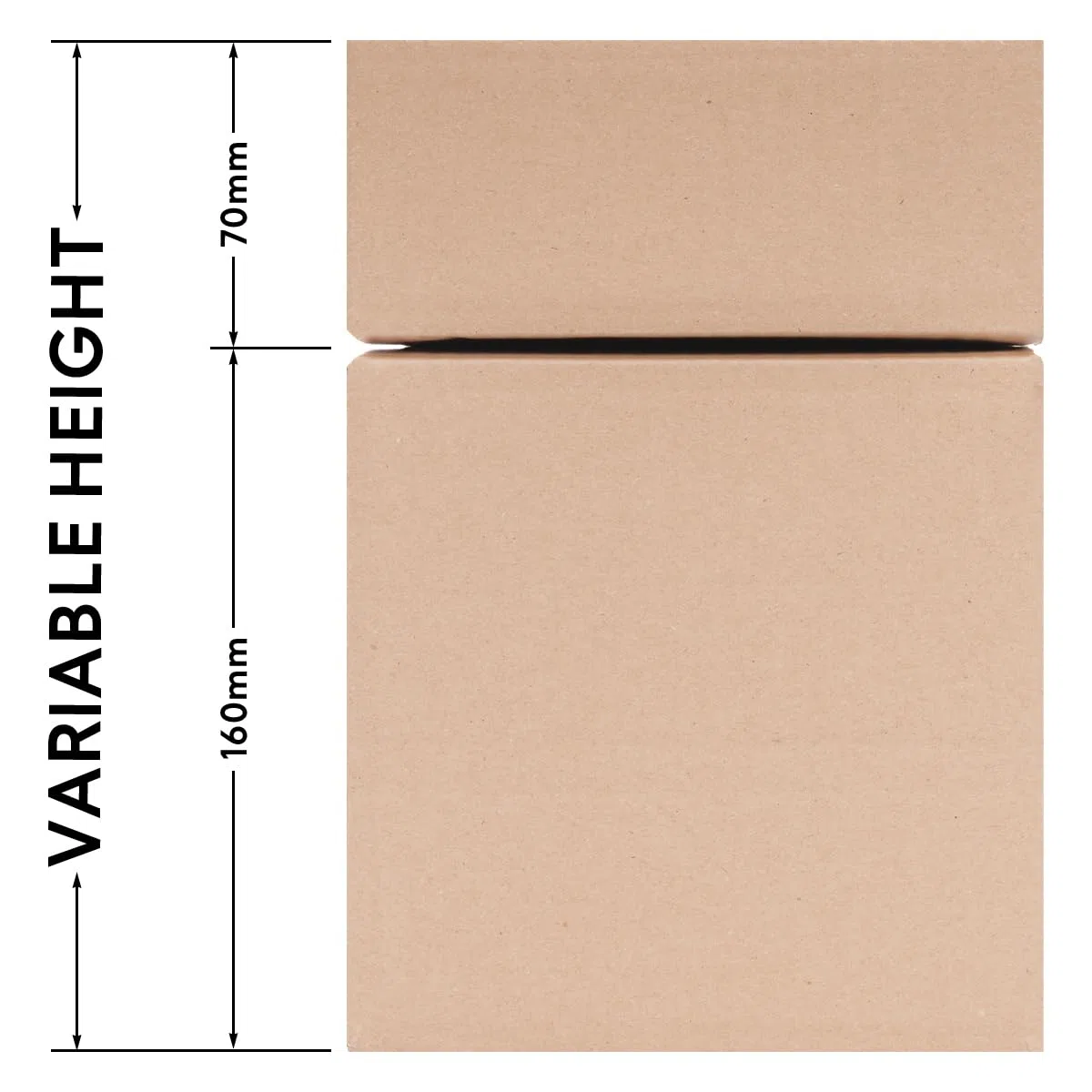 500 cajas plegables cajas de envío DHL cajas 150 x 150 x 150 mm, KK-06, 1-corrugado, material de cartón robusto, envío por correo, cajas de embalaje, cajas de almacenamiento, cajas de envío