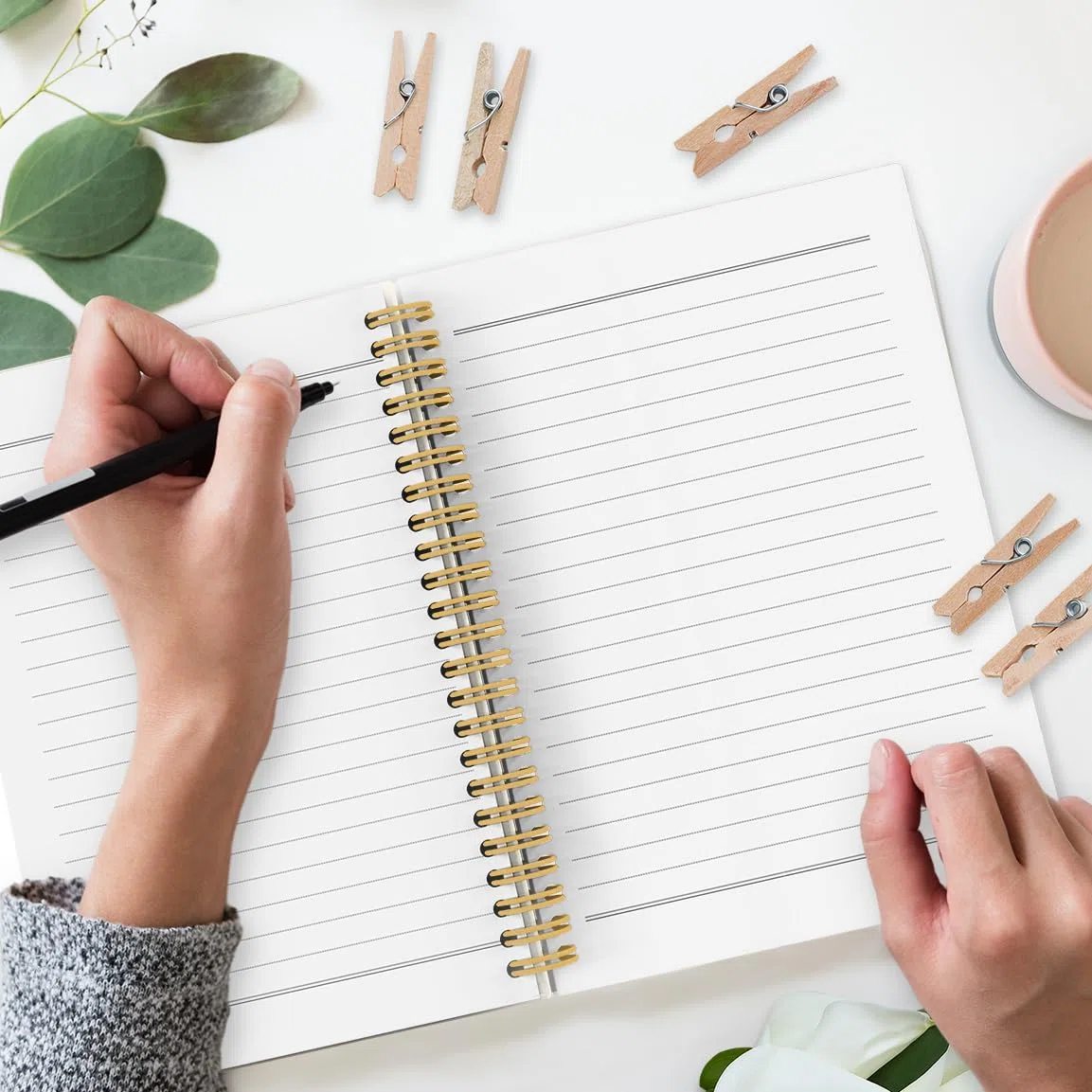 ANIANG Regalos para niñera, diario de recetas, cuaderno de recetas, libro de recetas para escribir en tus propias recetas, libro de cocina para niñera de 5.5 x 8.3 pulgadas, 164 páginas, cuaderno