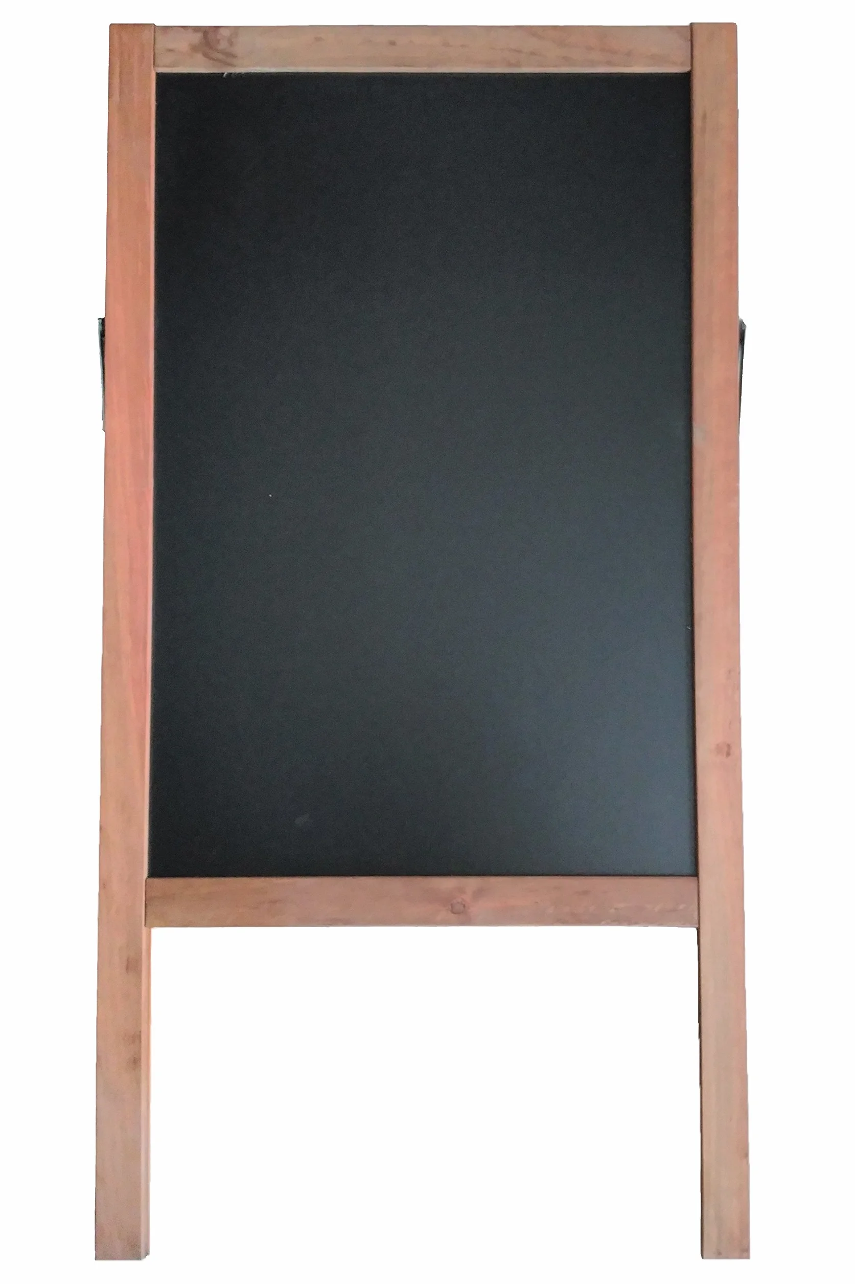 Pizarra Caballete Negra 115x60cm 2 Caras para Rotulador Tiza Líquida y Tiza Convencional