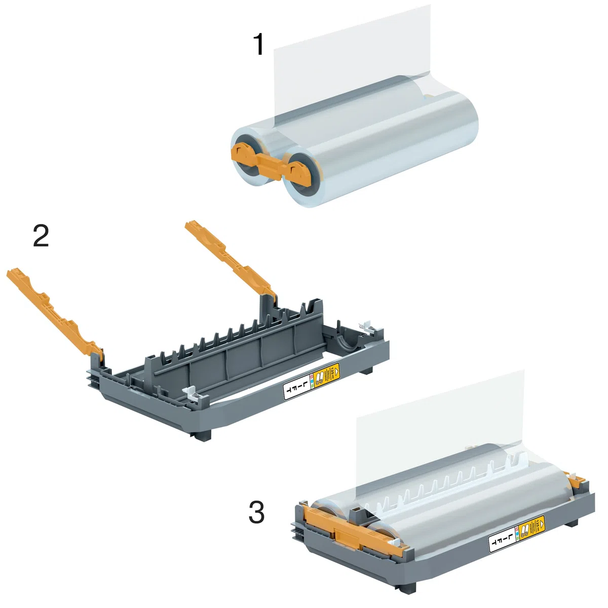 GBC Foton 30 Cartucho Casete de Film de Plastificación para Cartuchos Recargables de 125 Micras, plastifica hasta 150 Documentos A4 Carga Rápida, 4410028