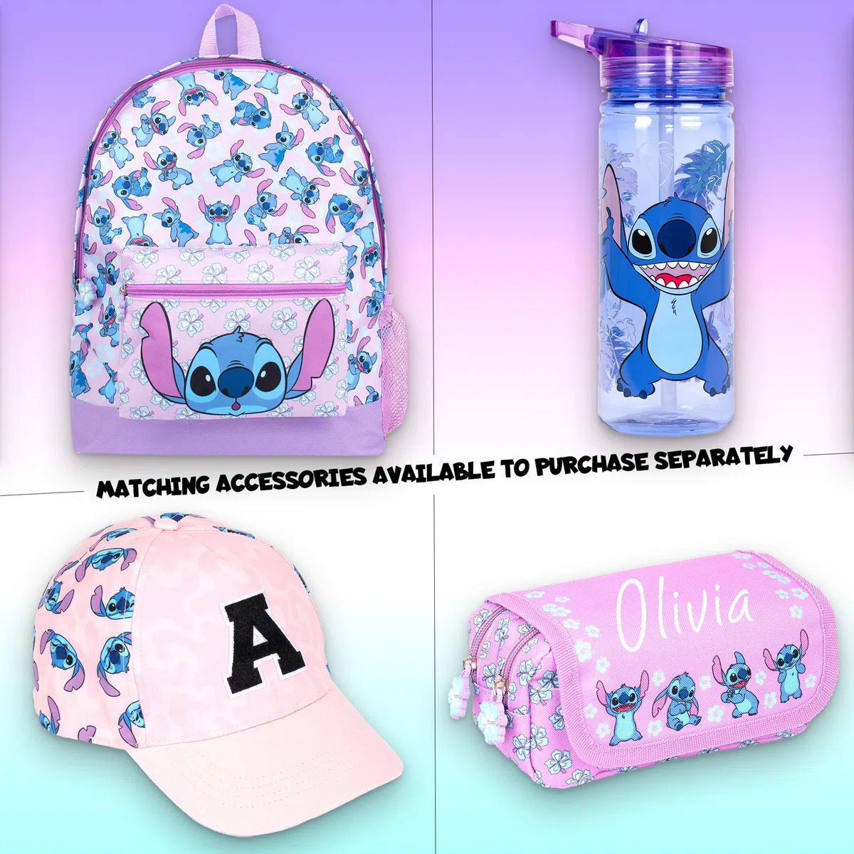 Bolsa de almuerzo de múltiples compartimentos Disney Stitch para niños, térmica y aislada, de doble cubierta, para llevar comida a la escuela, para niñas