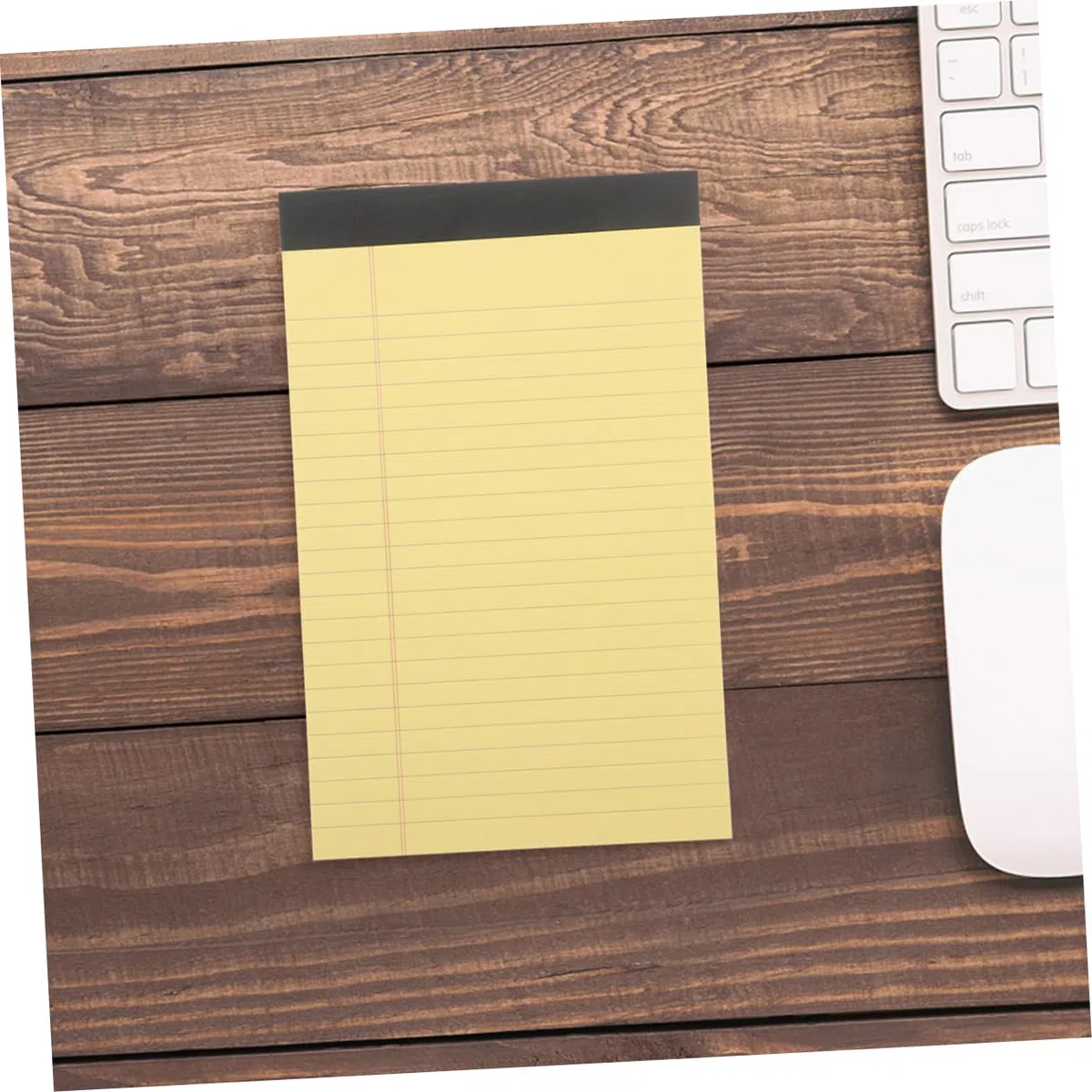 Paquete de Papel Tamaño Legal Rayado, 12 Unidades, Amarillo | 50 Hojas por Cuaderno, Páginas Desprendibles para Notas Rápidas, Material Escolar y Papelería, Decoración Colegio