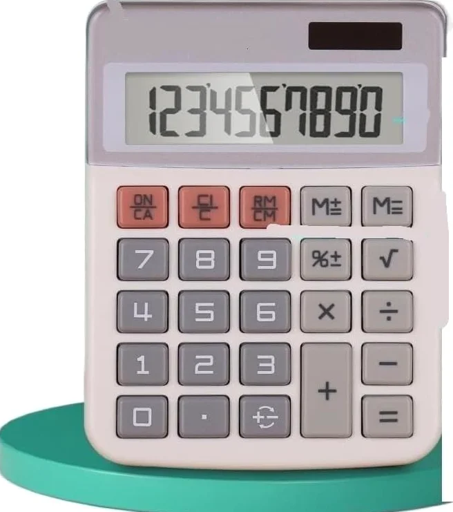 calculadora, Calculadora De Oficina Computadora Escritorio Negocios Financieros Portátil Y Duradera