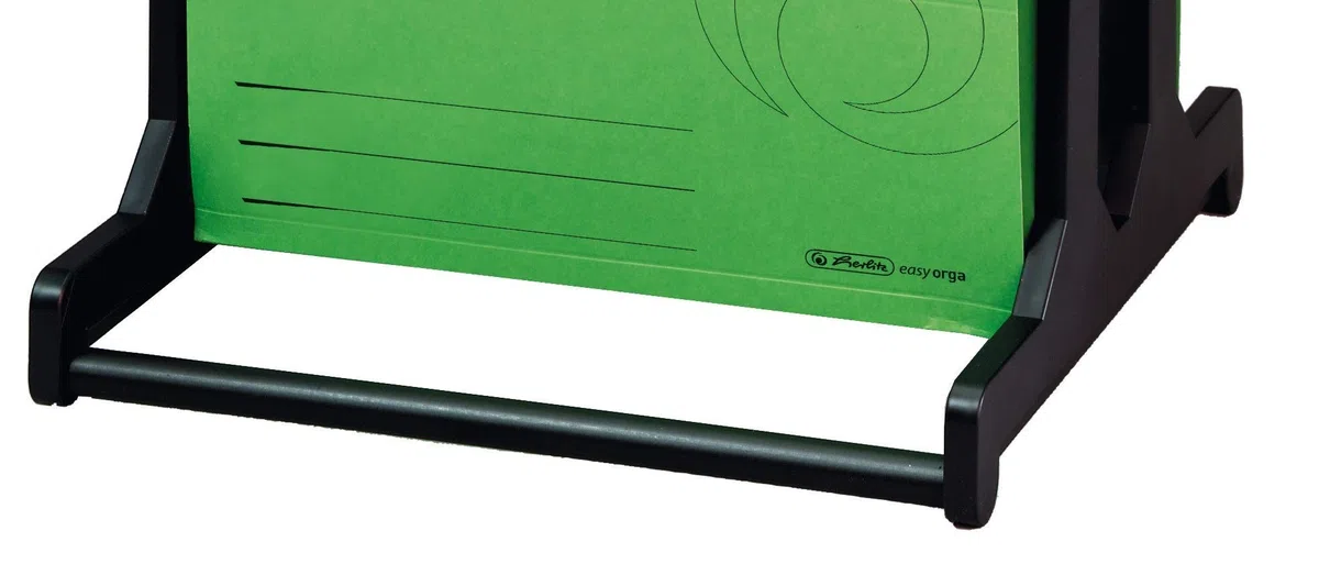 Herlitz Officeboy - Bastidor para carpetas colgantes (A4), color negro