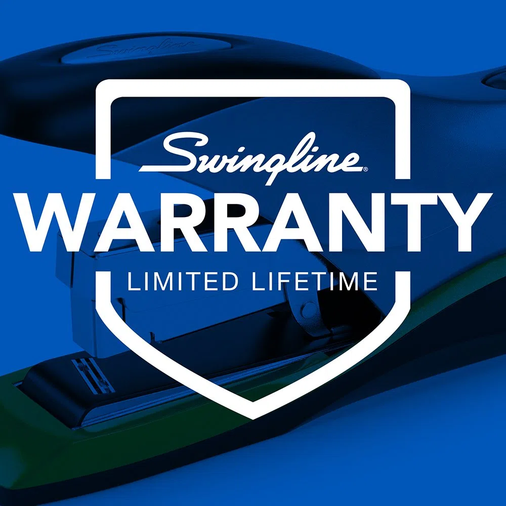 Swingline Grapadora, capacidad de 70 hojas, Optima 70, sin atascos, menor esfuerzo, agarre suave, metal, plata, negro y naranja (87870)