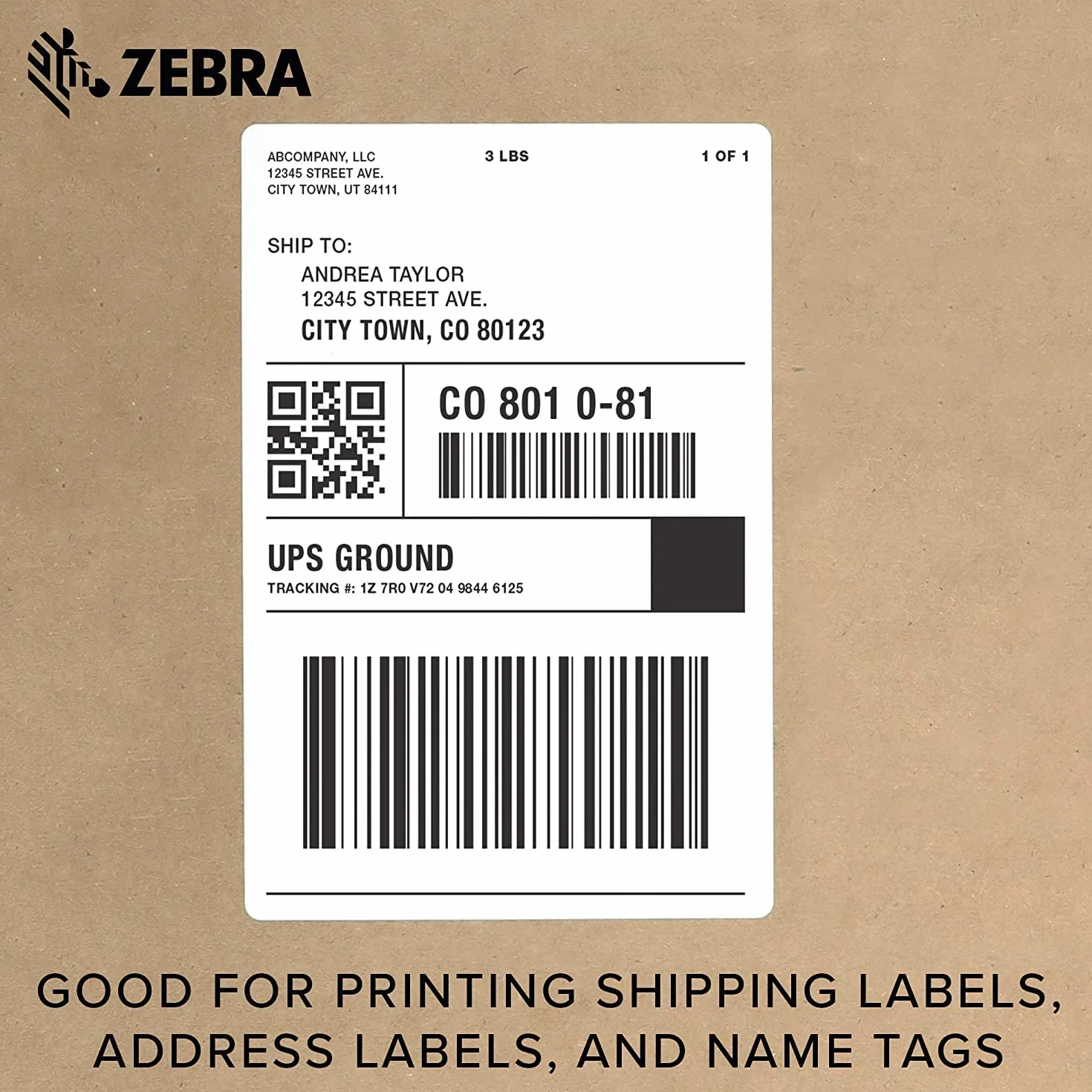 ZEBRA - Impresora térmica directa ZD421 - Bluetooth 4.0, Wi-FI, USB Host y Ubicación de conectividad modular - para logística, fabricación, venta al por menor y salud