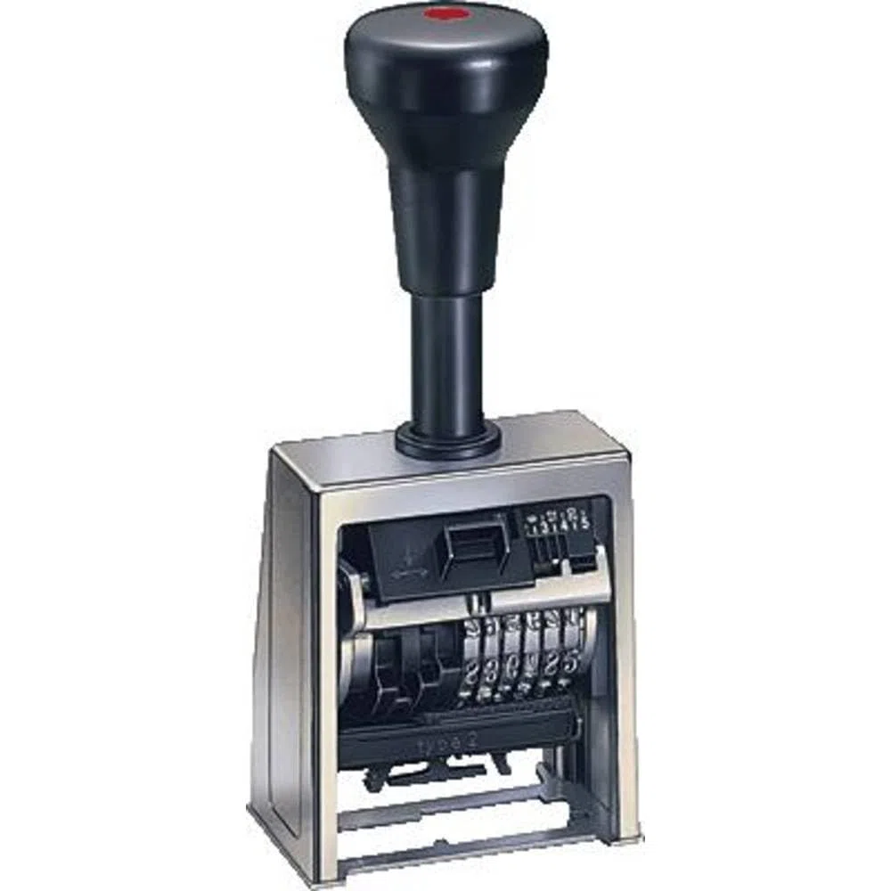 Reiner 200300-011 - Sello numerador automático (6 cifras, 5,5 mm)