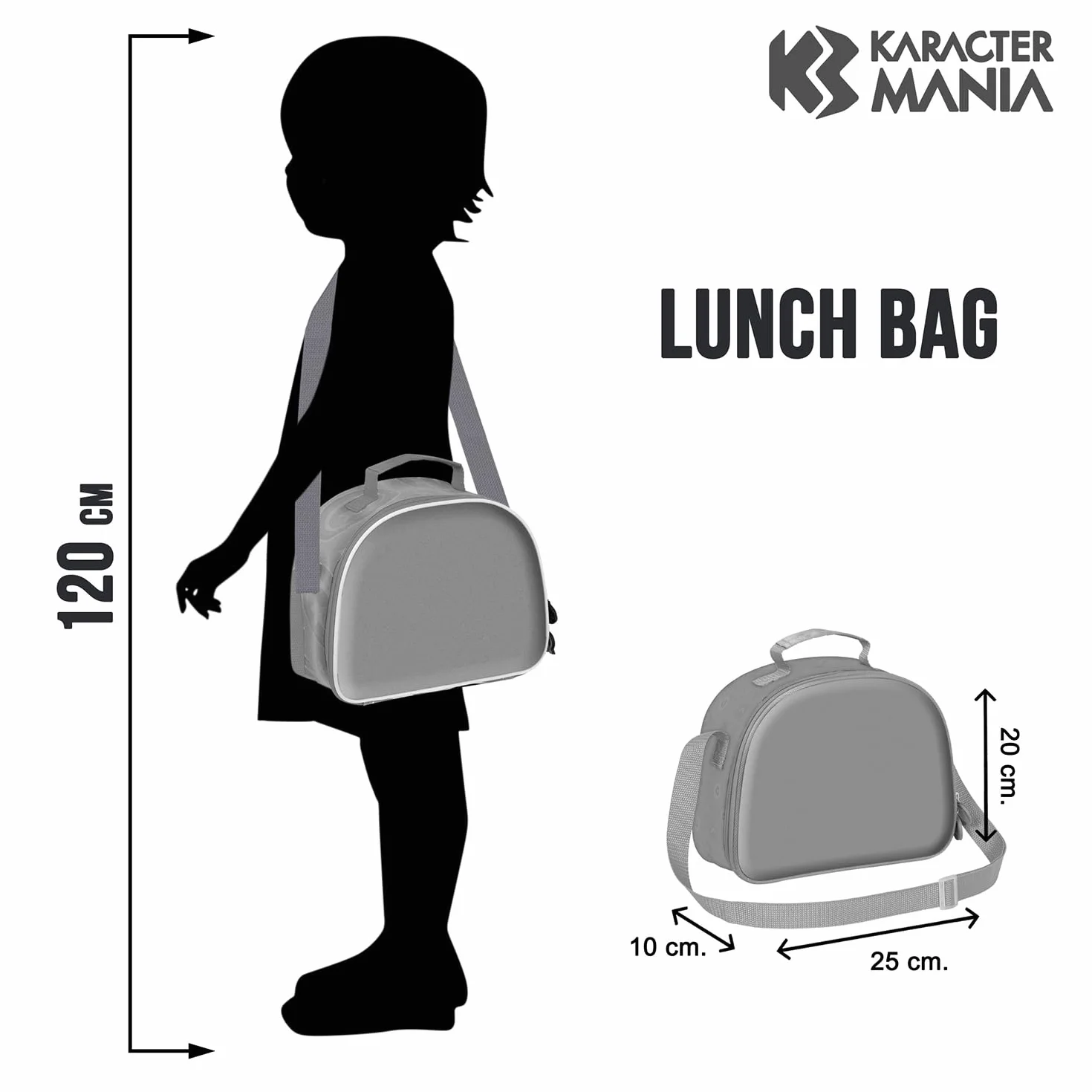 Disney Princesas, Bolsa Portamerienda 3D, 25.5 x 20 cm, Azul Ariel