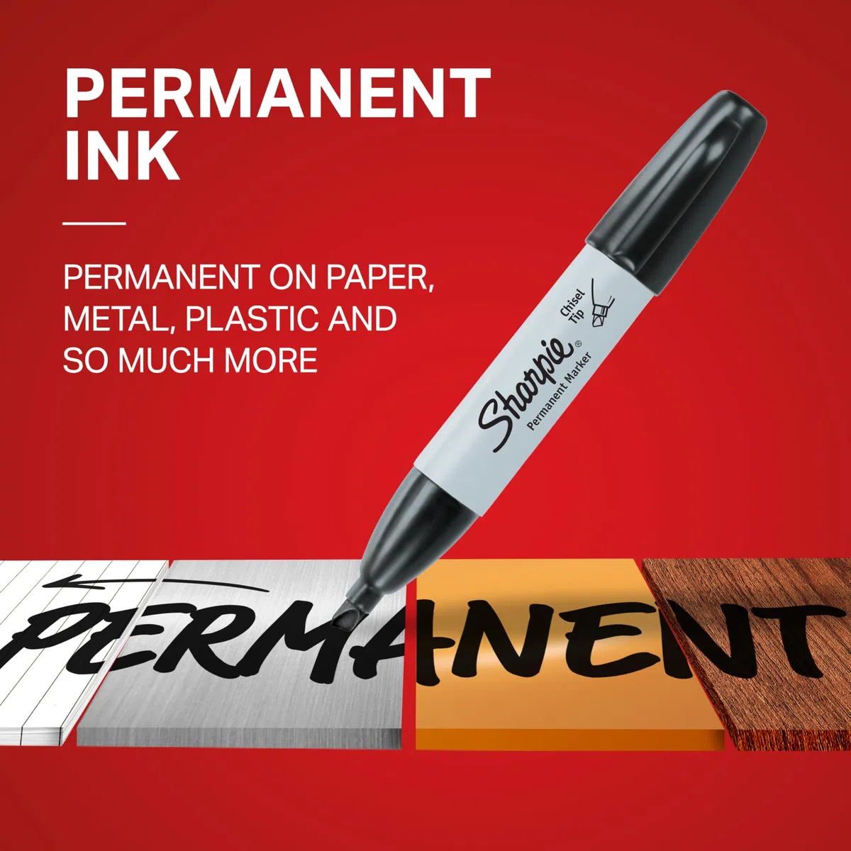 Sharpie 24390232 Tanque Permanente Marcador Punta Amplia Tinta Negra 36/Caja (2083007)
