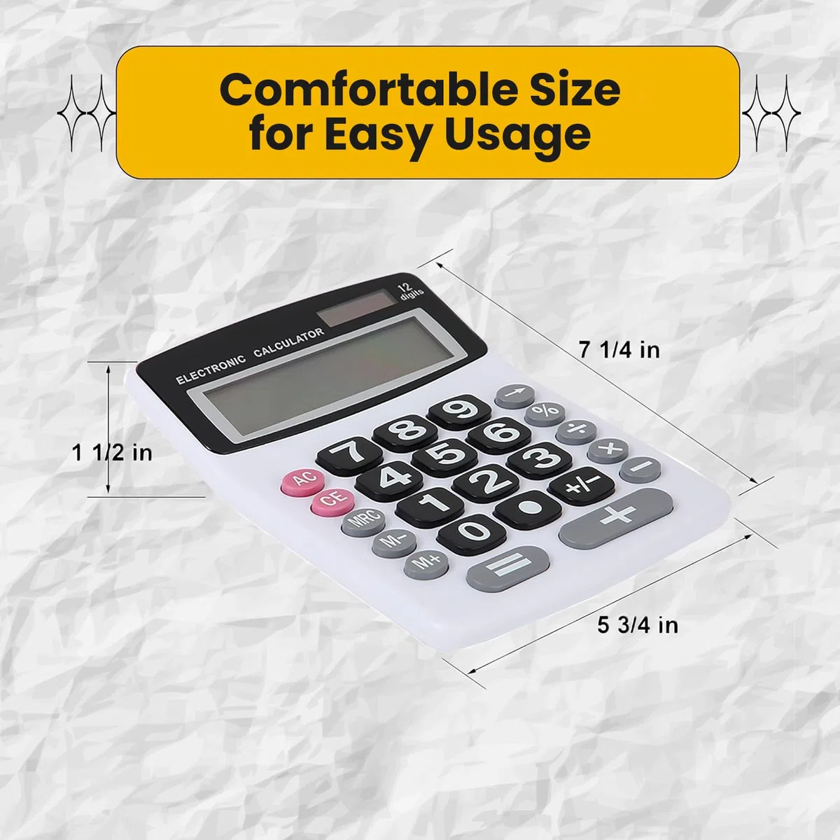 Lily's Home Jumbo - Calculadora de Escritorio de 12 dígitos