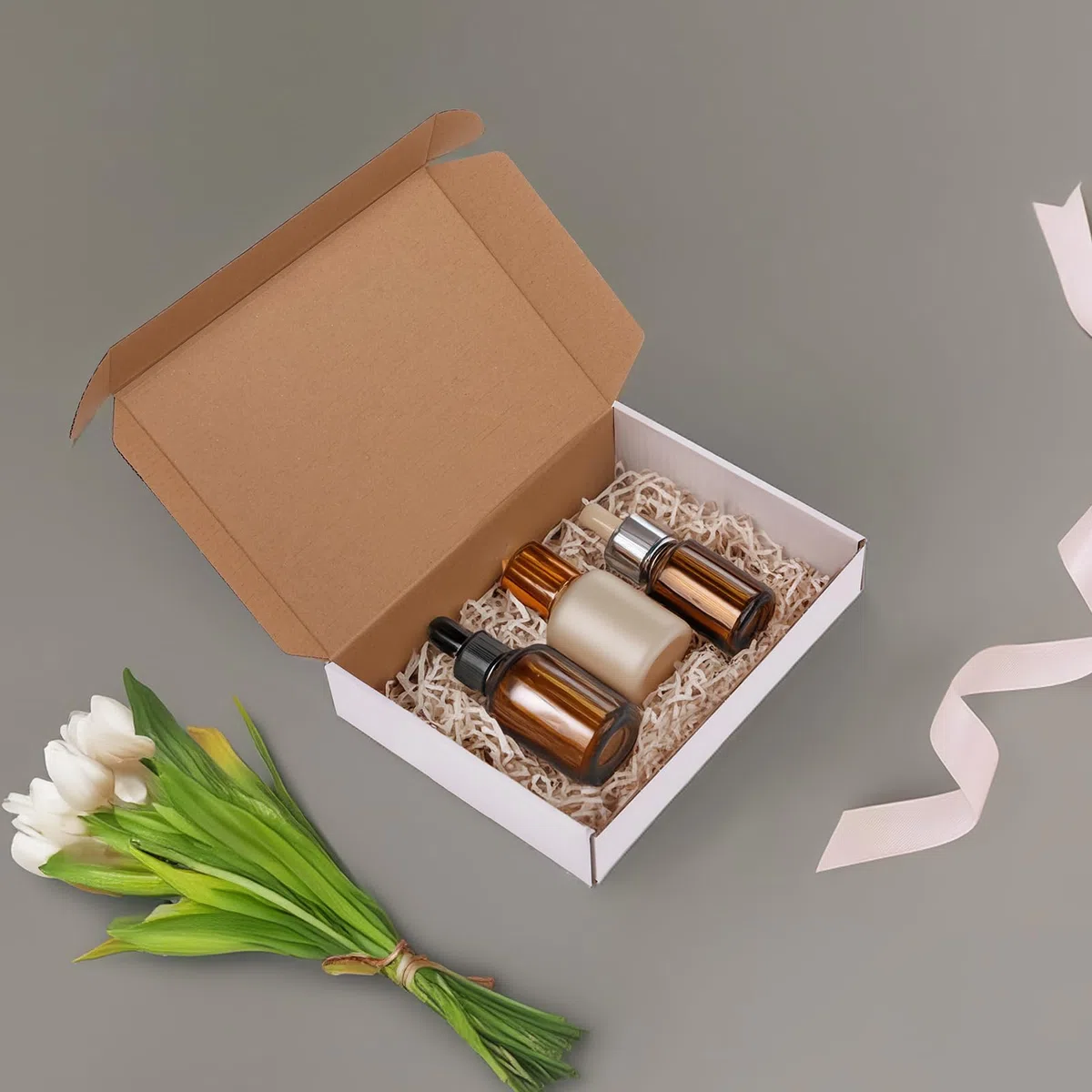RLAVBL Juego de 30 cajas de envío de 11 x 8 x 2 pulgadas, caja de cartón corrugado blanco para embalaje, correo, pequeñas empresas