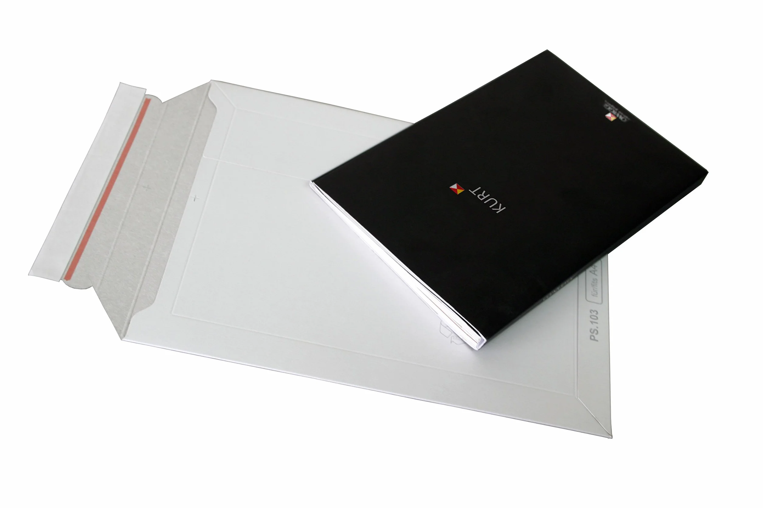 100 Sobres Color Blanco sobre europlot Envío Cartón Din A4 – Plano: 315 x 240 mm/aufgestellt 280 x 190 x 50 mm (Artículo: PS.193)