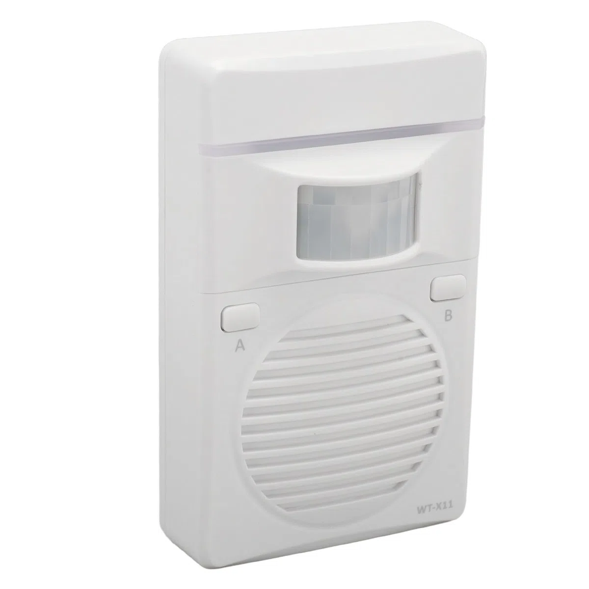 Naroote Ring de Sonido del Sensor de Movimiento IR, Archivos Mp3 Recargables de Movimiento de Volumen Ajustable Habilitado Taller de Reproducción de Sonido (Enchufe de la UE)