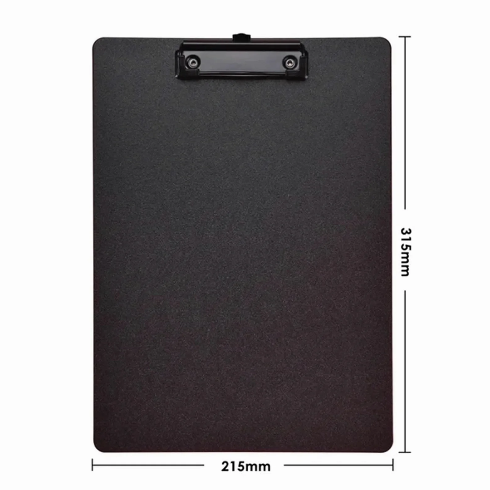 Portapapeles impermeable A4, tablero de escritura, carpeta, archivador, oficina, útiles escolares, 4 Uds Para la oficina(Black)