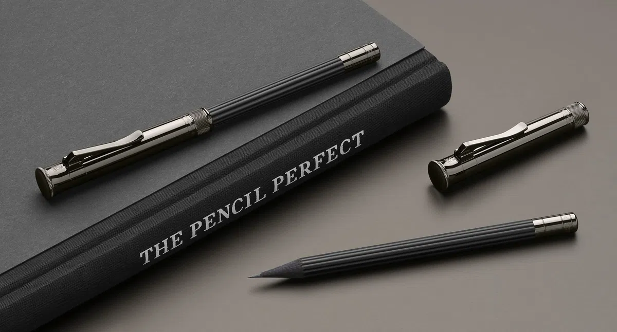 Graf von Faber-Castell 118531 Lápiz Perfecto, “Black Edition”