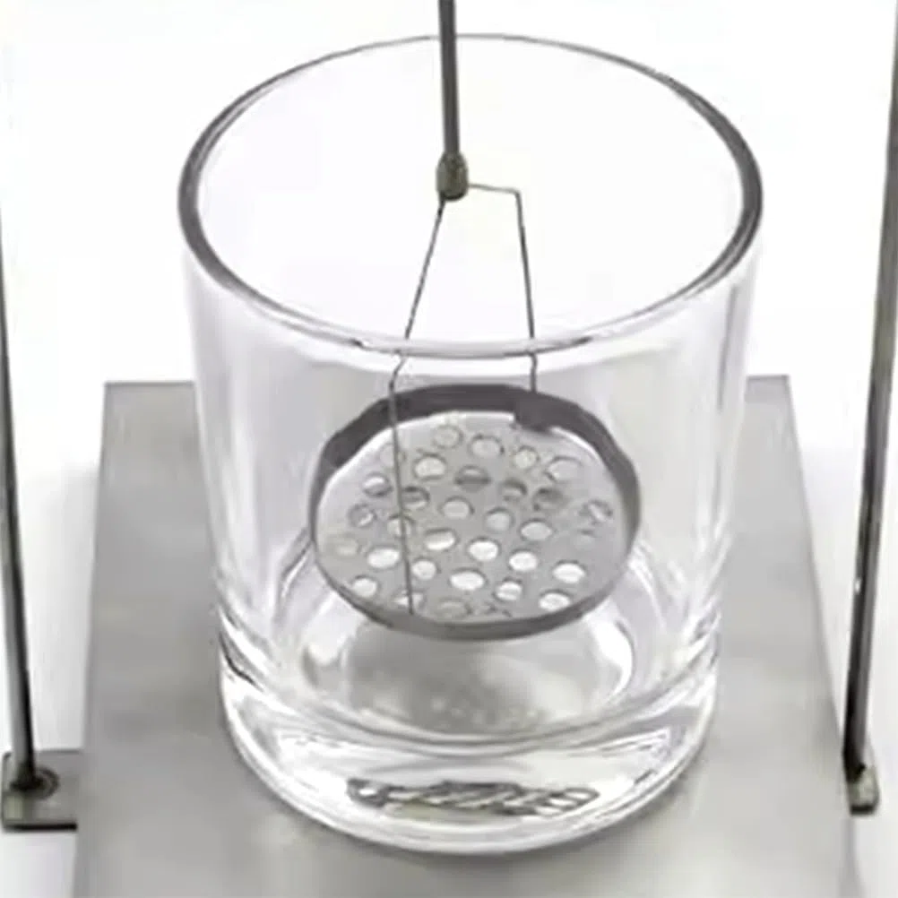 Kit de determinación de densidad, marco de gravedad específico de precisión para básculas de laboratorio, medición precisa de la densidad sólida y líquida, ideal para investigación y pruebas