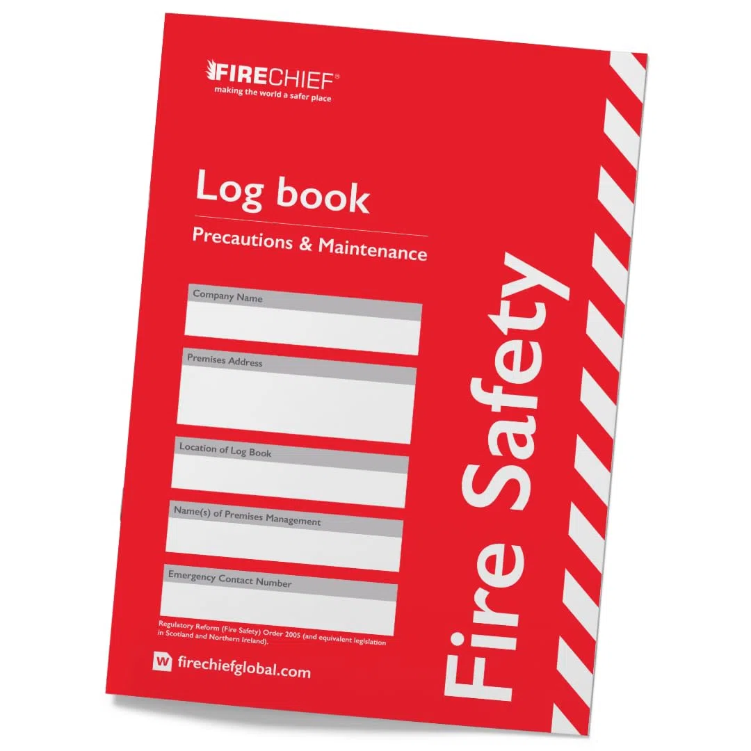 Libro de registro de seguridad contra incendios