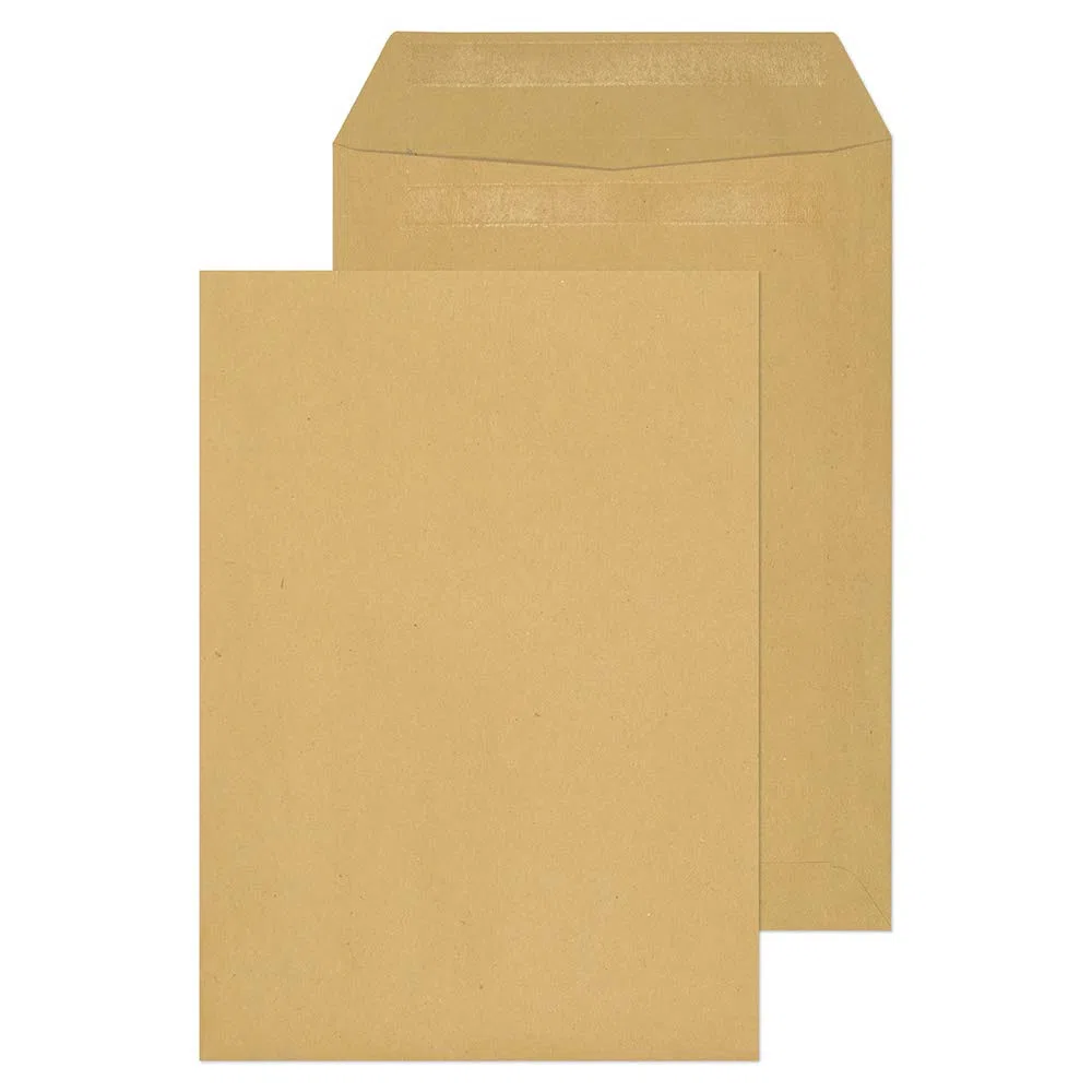Blake C5 229x162mm 80gsm Manilla Value Pocket Self Seal Plain Envelopes (Pack of 500)