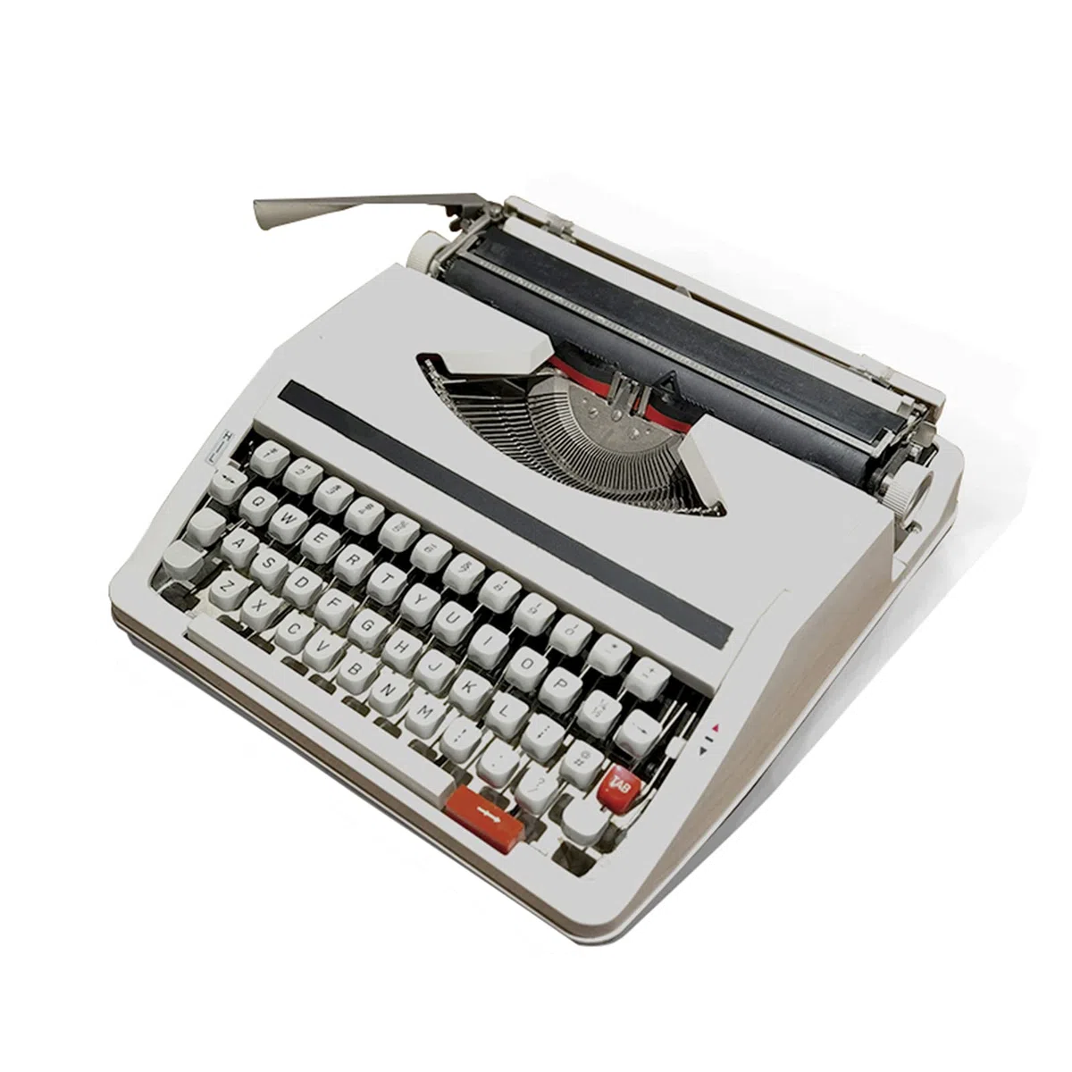 Máquina de escribir manual, máquina de escritura vintage para escritura creativa, notas y letras, regalo literario portátil antiguo