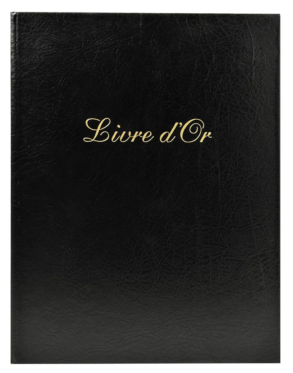 Livre d'or balacron avec titre - 26x22cm vertical