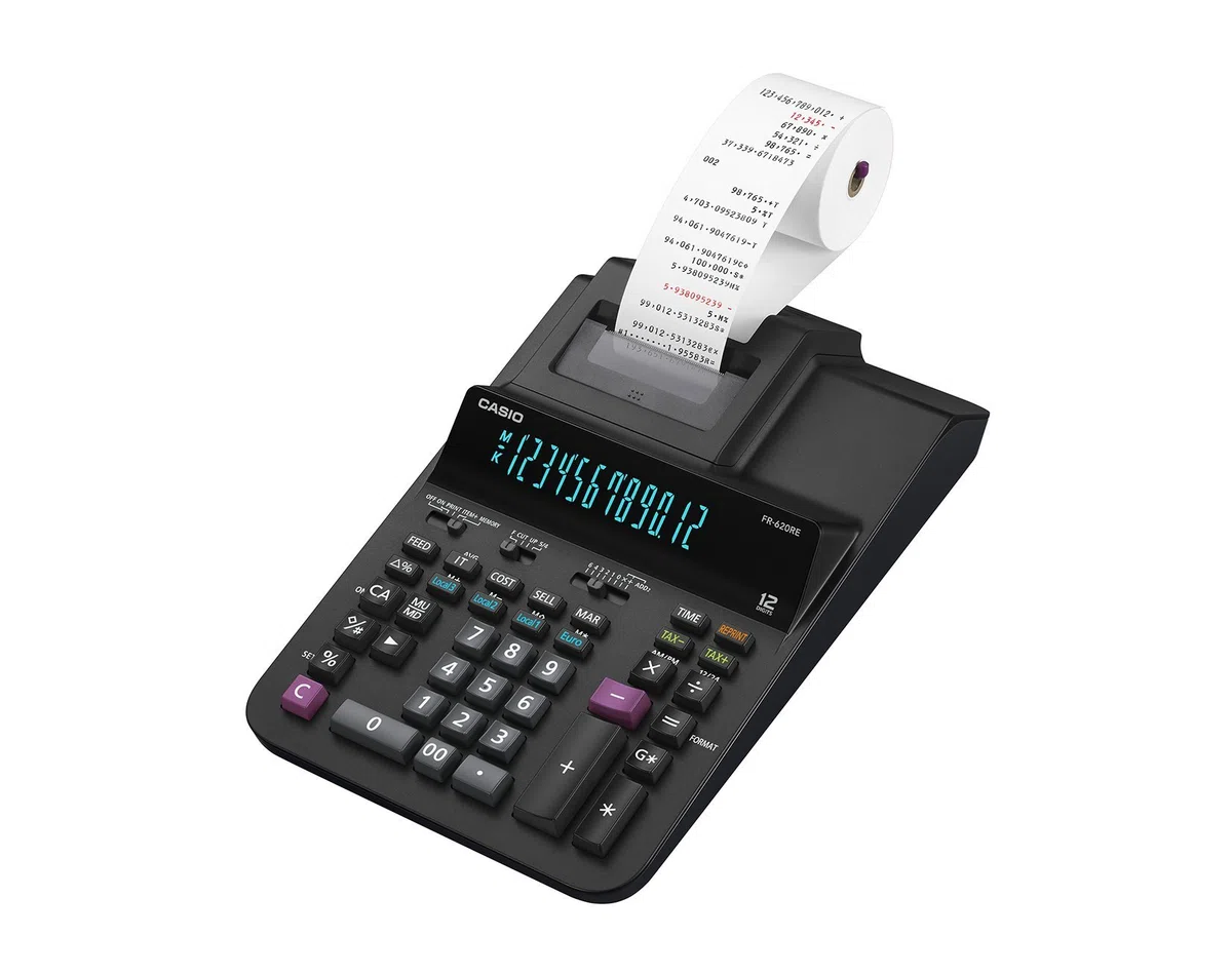 Casio FR-620RE Calculadora de sobremesa negro