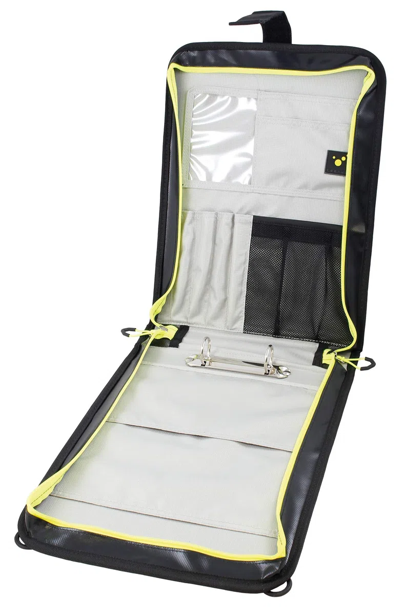 tee-uu DOKU Carpeta Organizadora de Control Portadocumentos (negro)