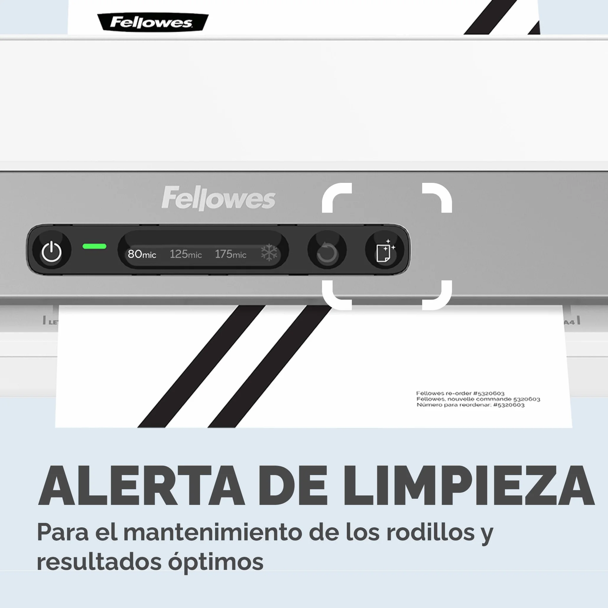 Fellowes Amaris A3 Plastificadora Documentos 80-175 Micras Uso Intensivo 1 Minuto