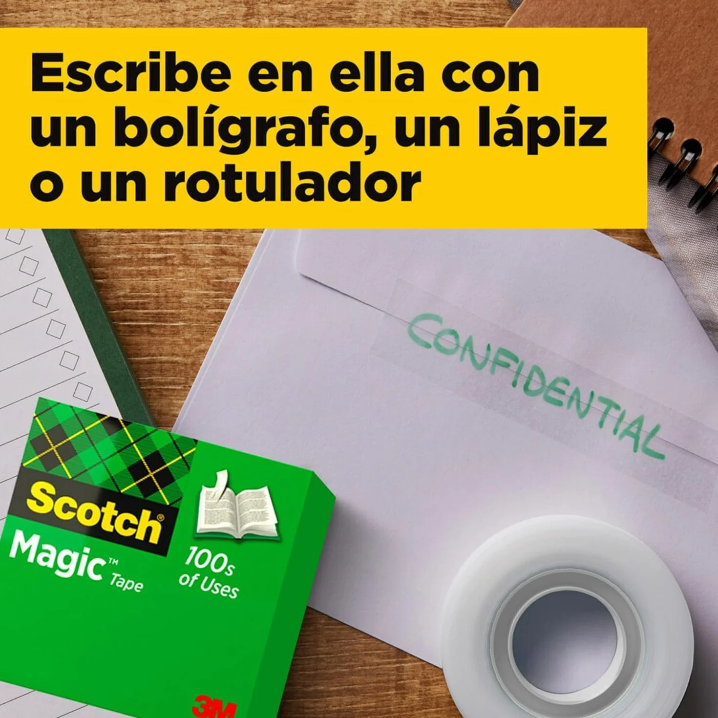 Scotch Box Lock Cinta de Embalar - 3 Rollos de 48 mm x 50 m - Cinta Adhesiva de Calidad para Cerrar Cajas, Cartones y Paquetes