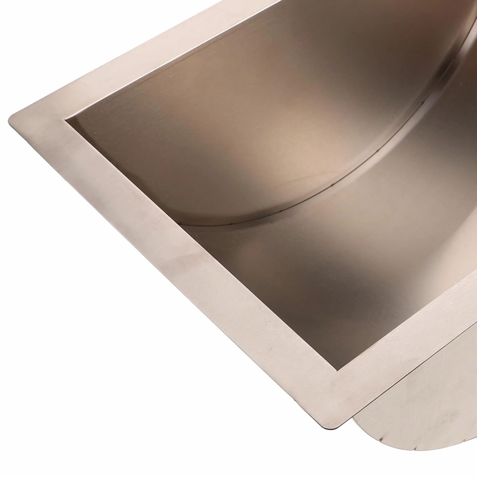 Abaodam Bandeja Organizadora de Dinero Diseño Ergonómico para Caja Registradora y Uso Versátil de Acero Inoxidable Adecuado para Ventanillas de Hospital y