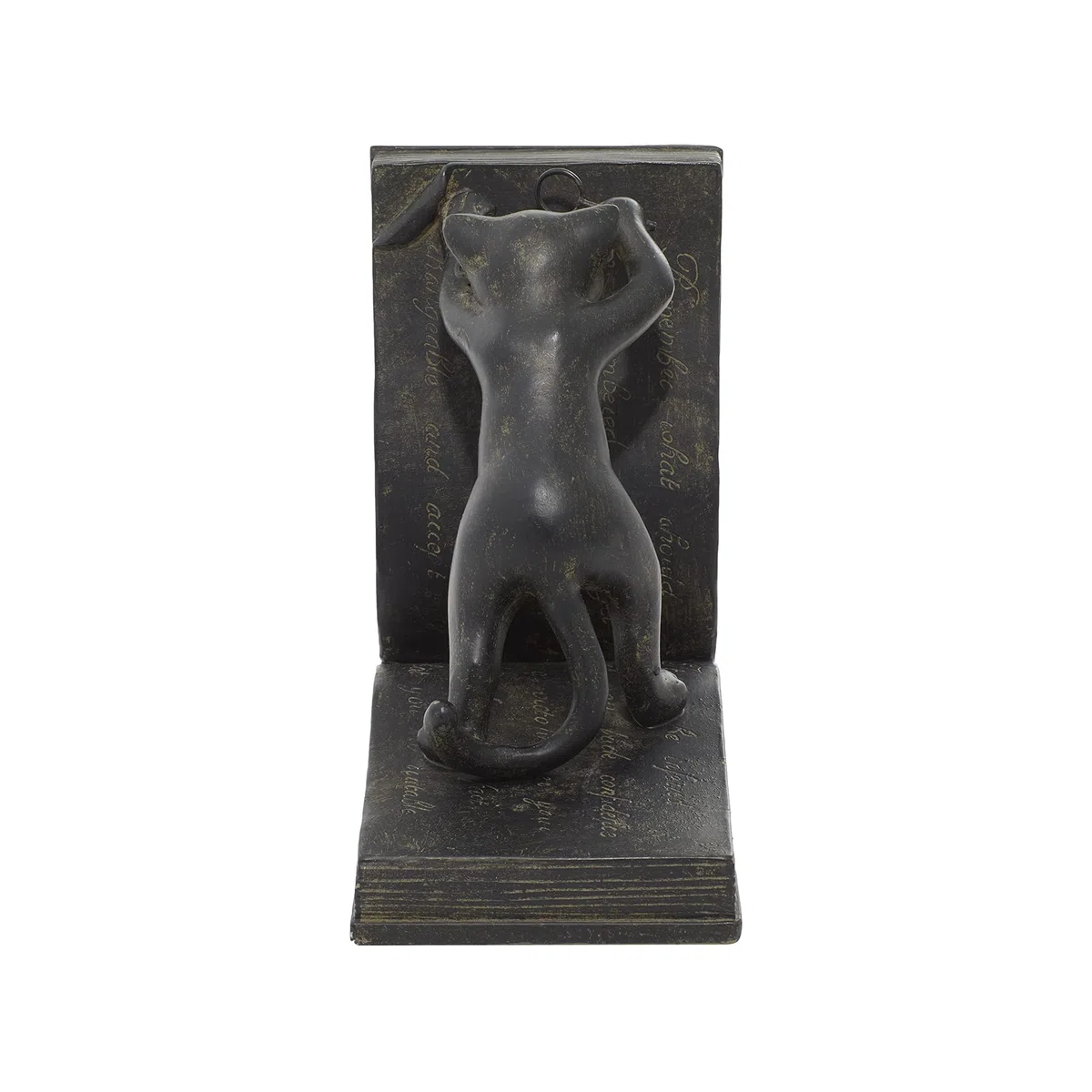 Deco 79 Gato de Polystone sujetalibros Par para Libros Lovers- (44690)