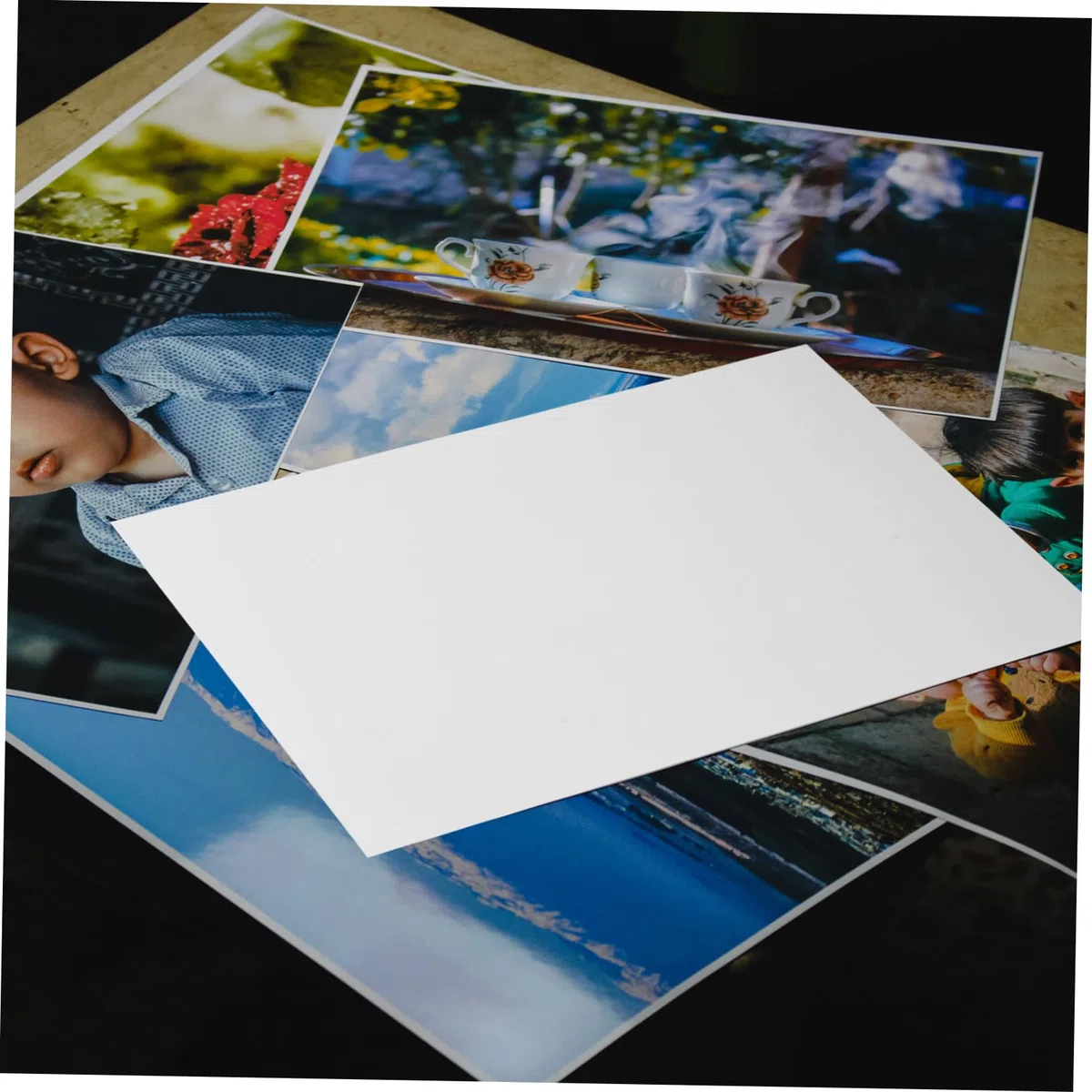 Veemoon Papel Fotográfico Impresión De Impresoras De Fotos Con Revestimiento Y Absorción De Tinta 100 Hojas*4