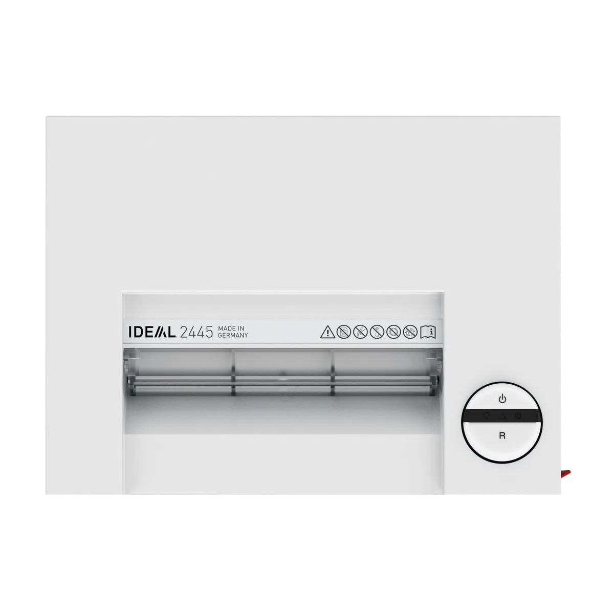 IDEAL Trituradora de papel 2445, corte en tiras, 39,5 x 63,5 x 29,1 cm