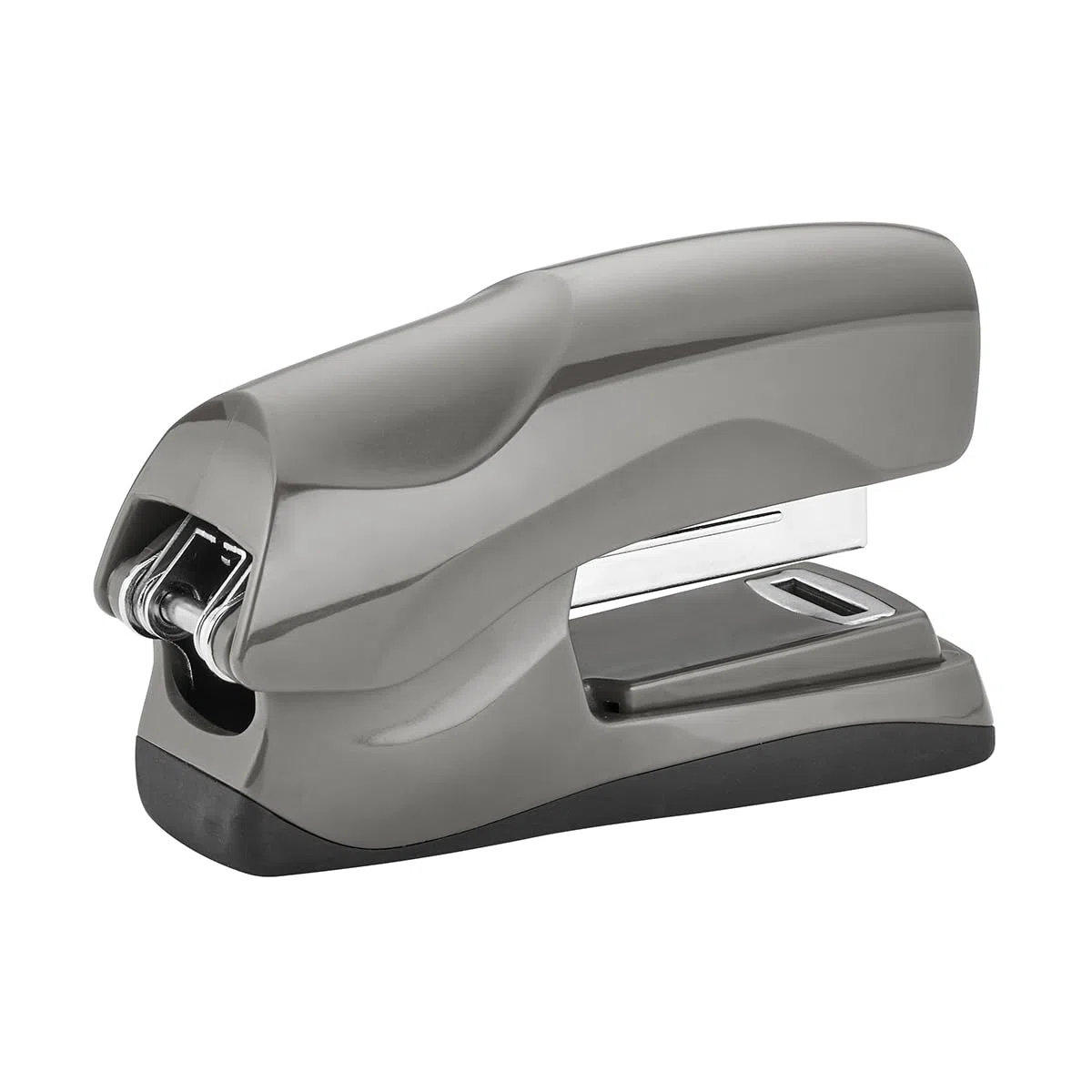 Bostitch Office - Grapadora resistente de 40 hojas con 1250 grapas y removedor de garras, tamaño pequeño, cabe en la palma de tu mano, paquete económico, gris (B175-GRAY-VP)