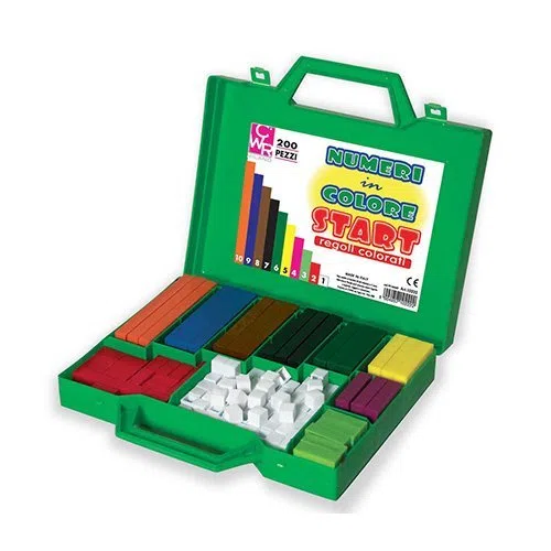 3 x CWR - Reglas de números en color 200 unidades. - Paquete de 3