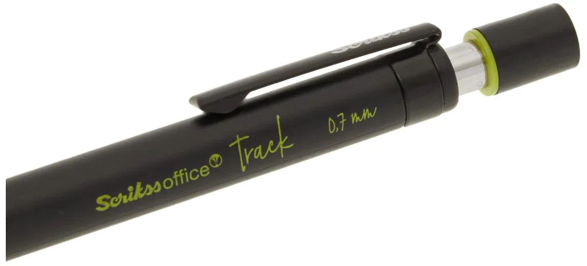 Scrikss Office Track - Portaminas (0,7 mm), color verde