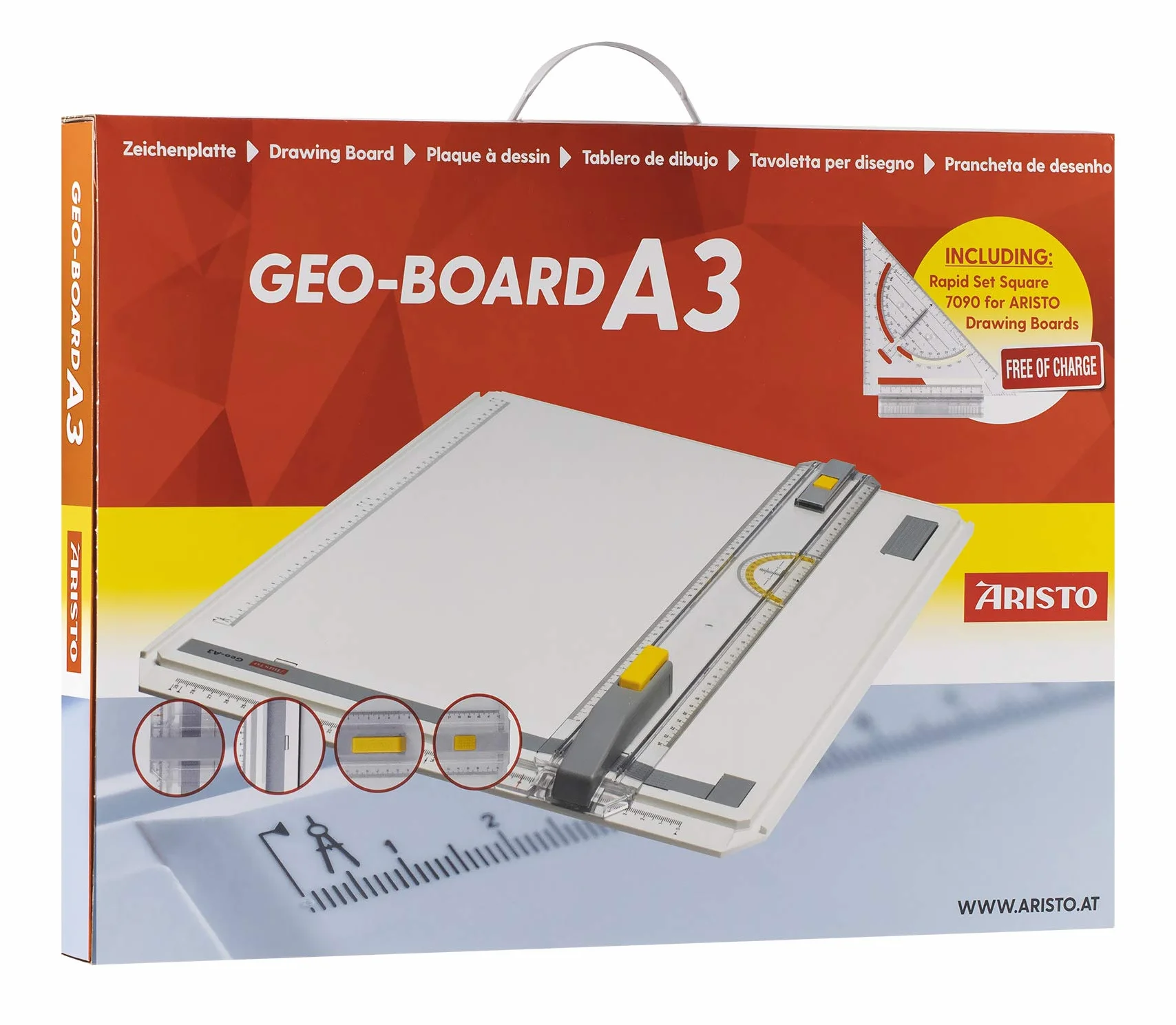 Aristo Geo-Board AR7033 - Tablero de dibujo A3